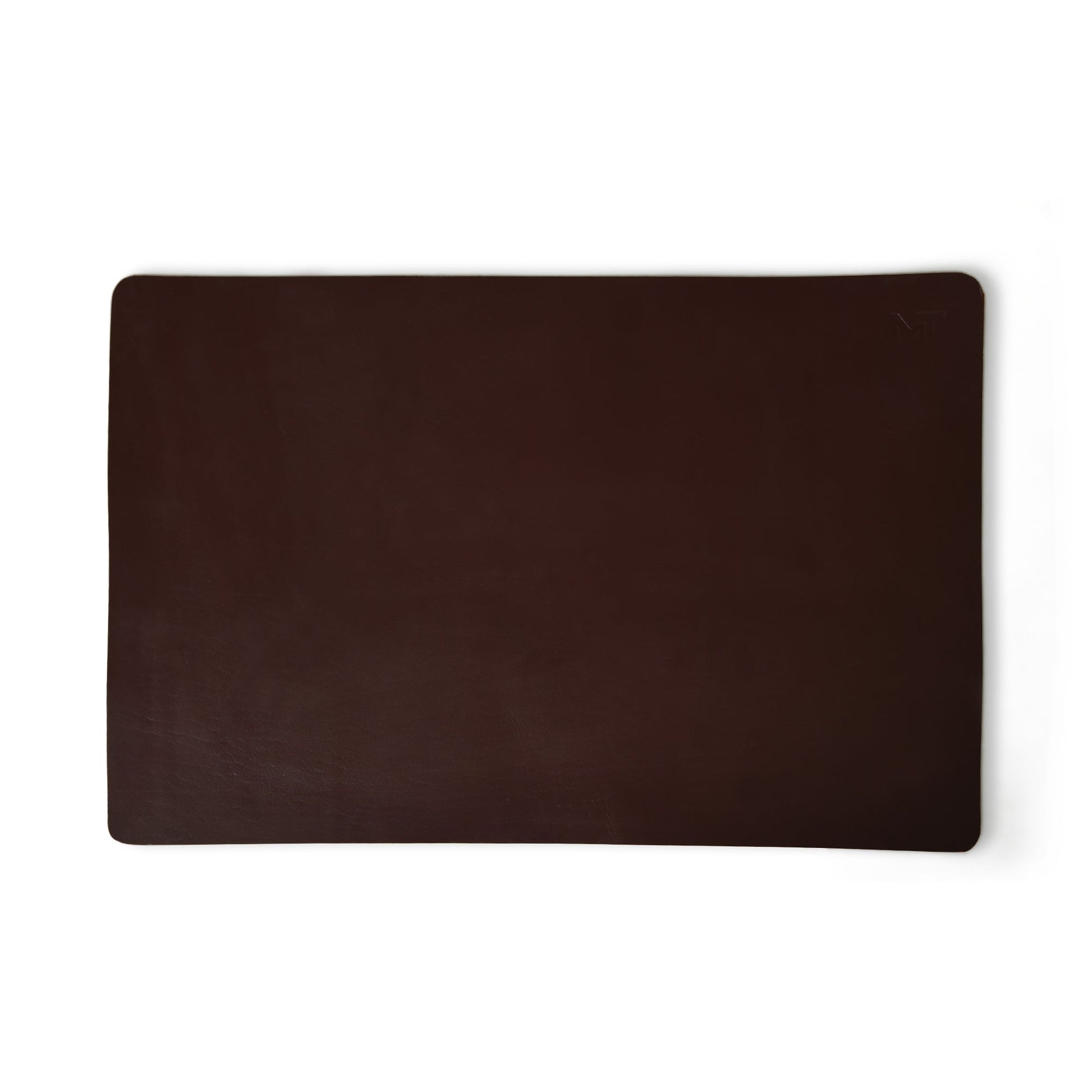 Espresso Elegance Leather Desk Mat + Mouse Pad - Concordia Style Boutique