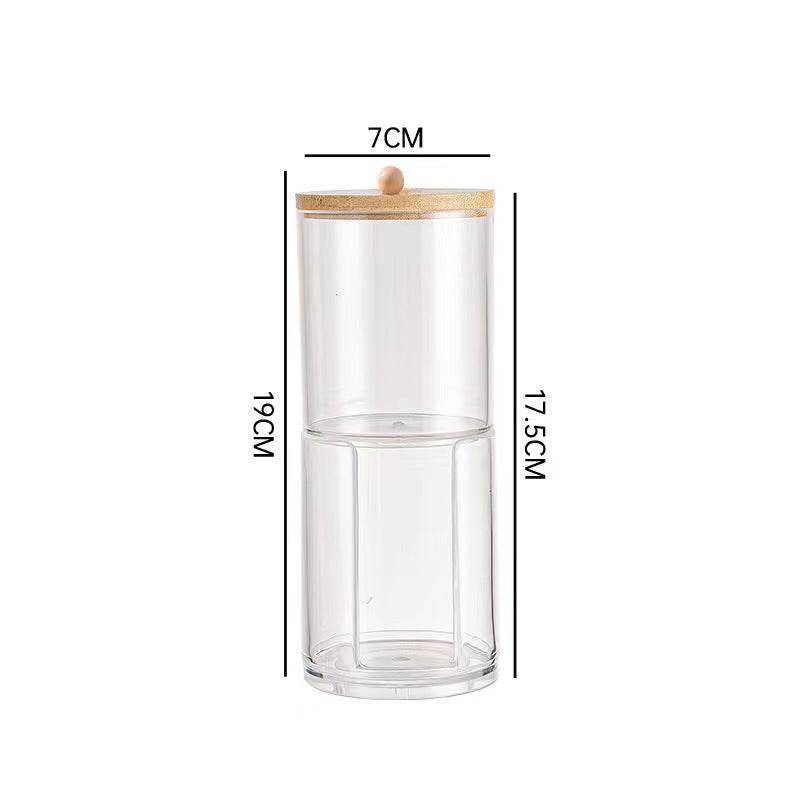 Round Container with Bamboo Lid - Concordia Style Boutique