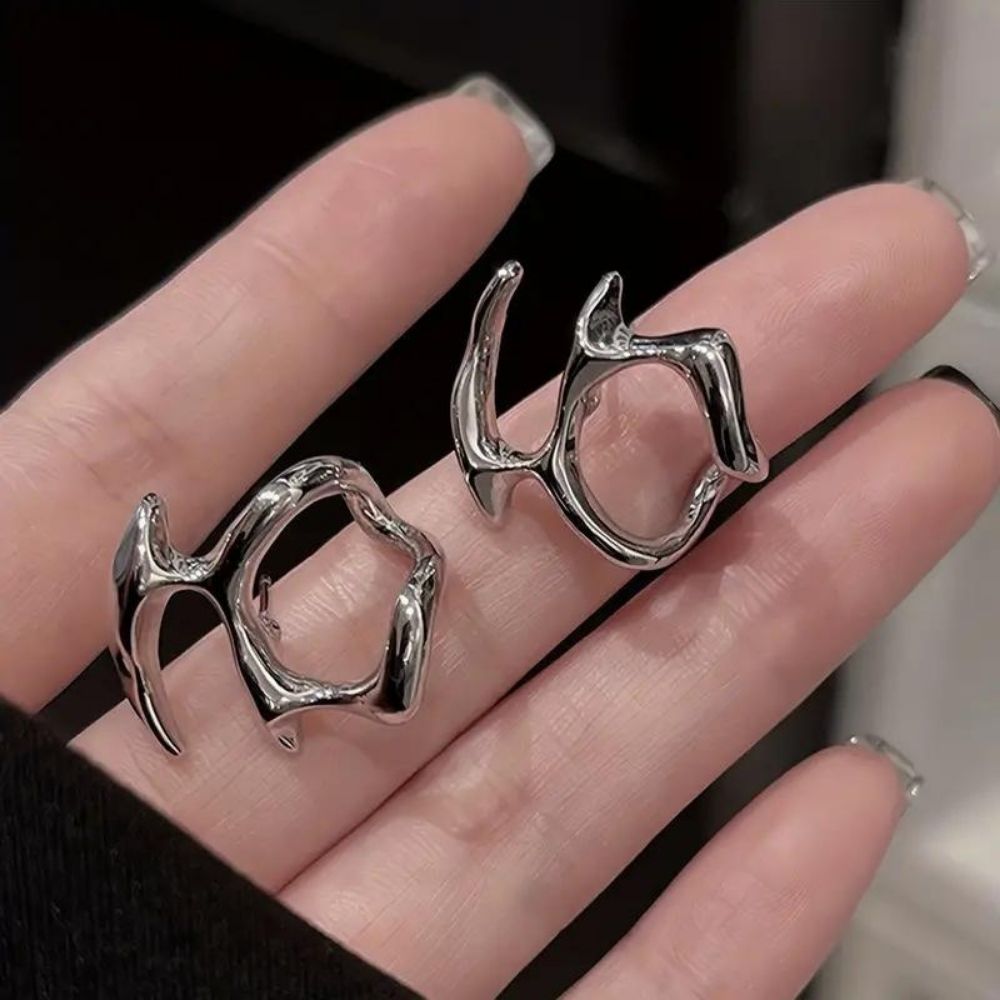 IRREGULAR ABSTRACT EARRINGS (PAIR) - Concordia Style Boutique