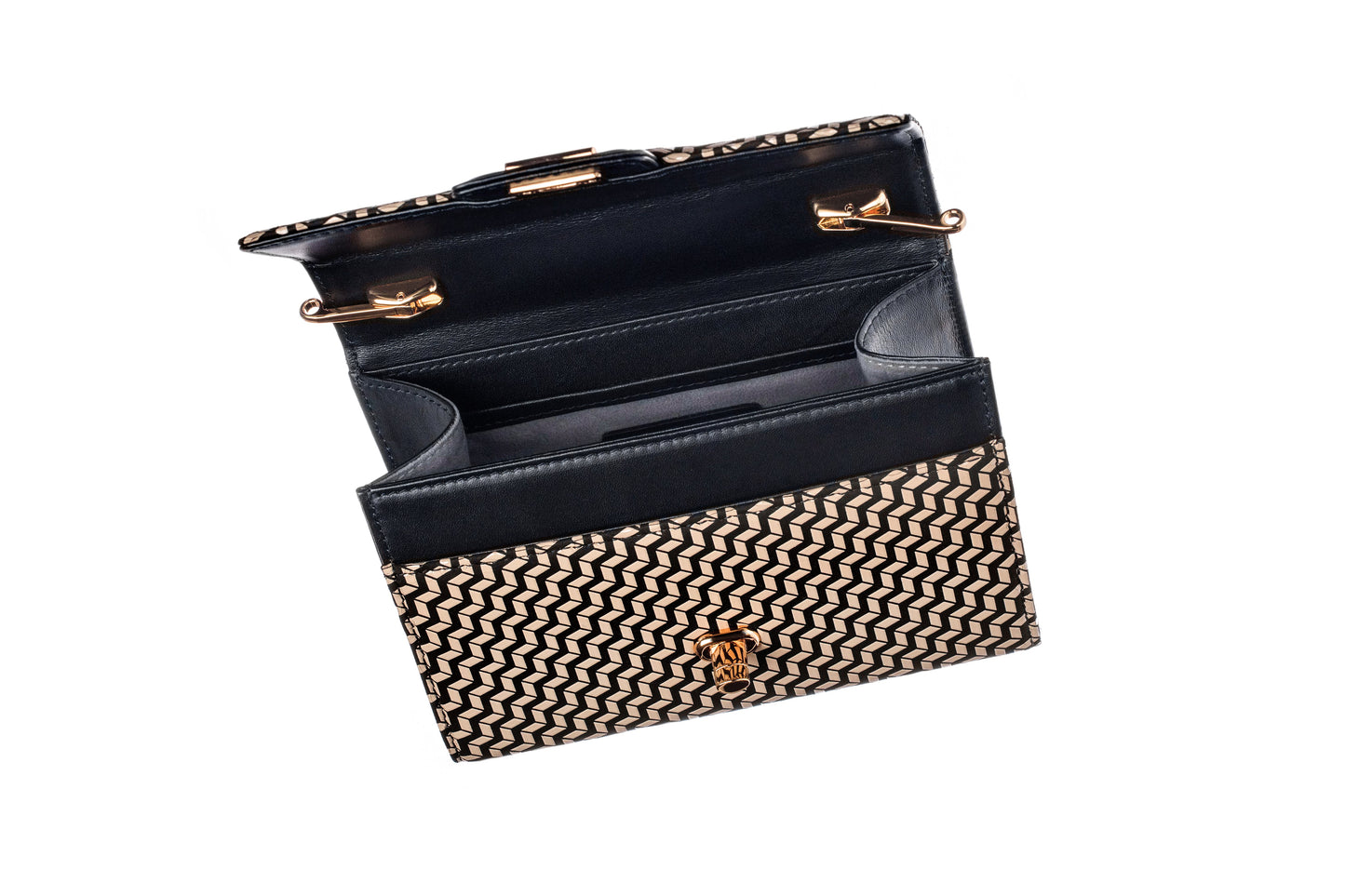 Cross-Body Bag Rectangle - Chevron-S