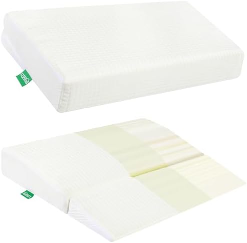 Soft Memory Foam Pillow - Supportive Cube Pillow - Wedge Pillow - Concordia Style Boutique