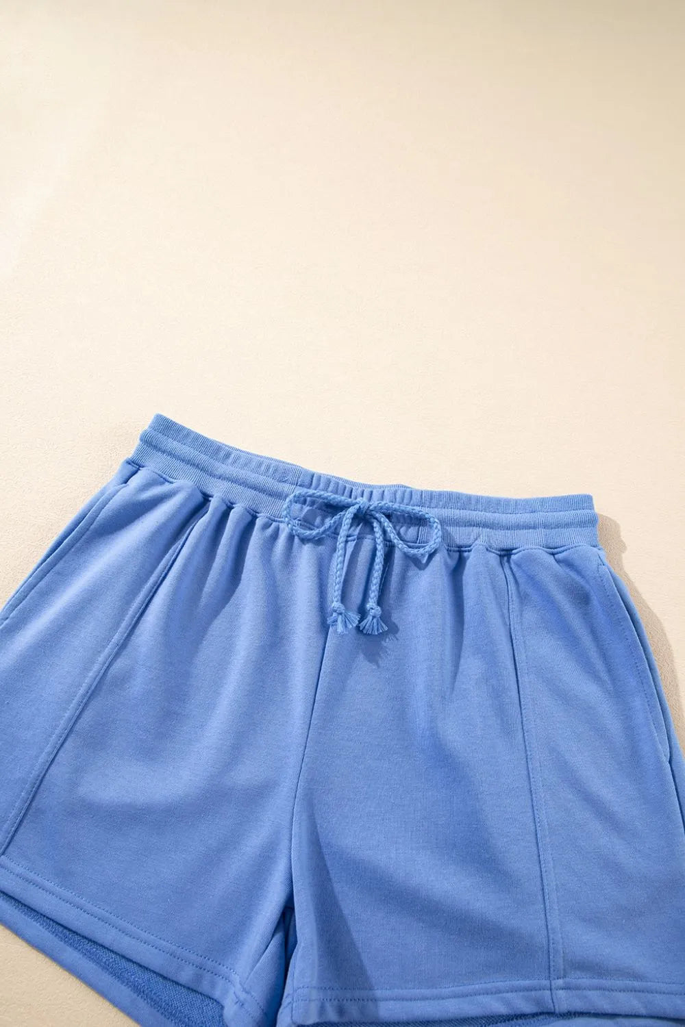 Drawstring Zipped Short Sleeve Hoodie and Shorts Set - Concordia Style Boutique