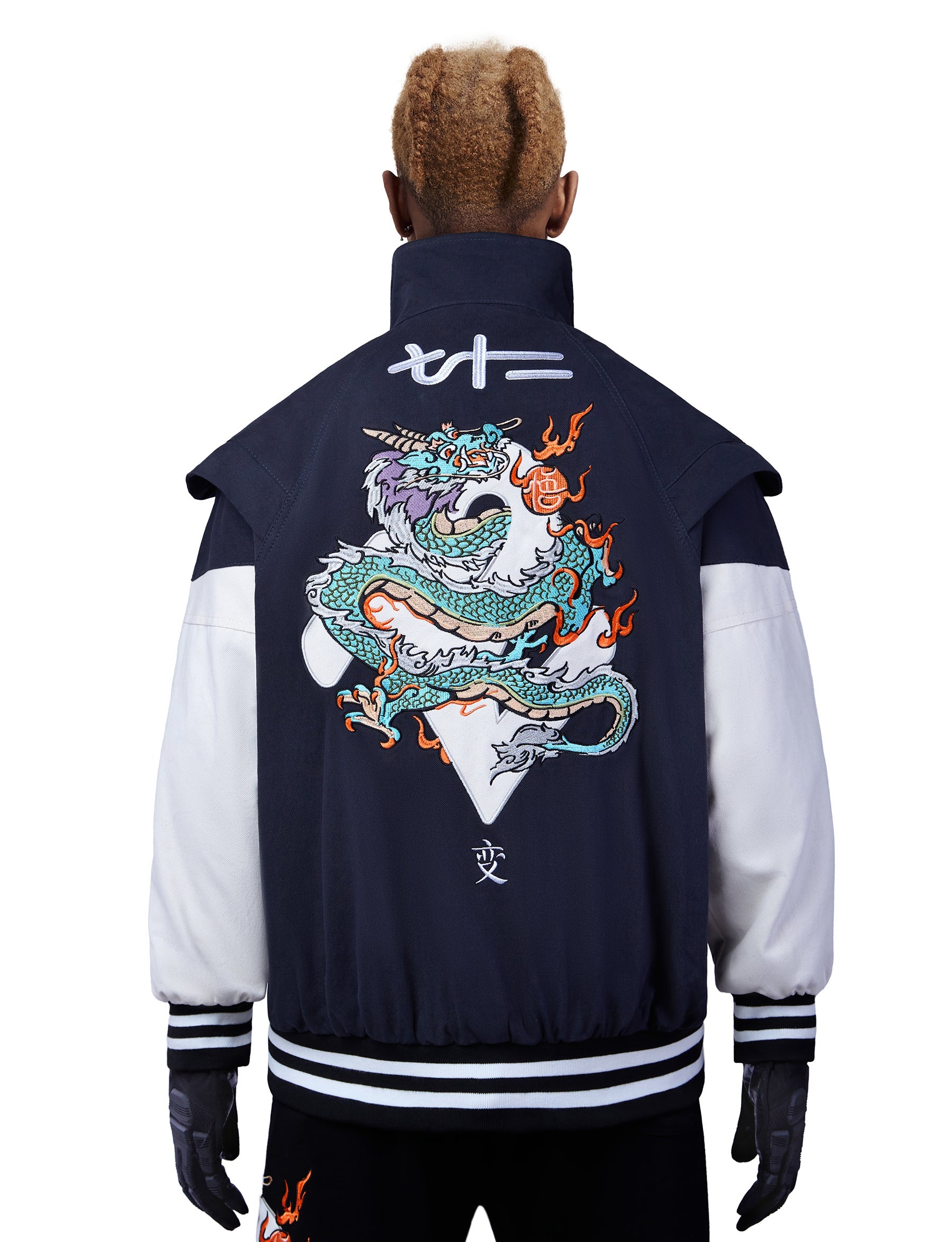 YEJ5 Resting Dragon Embroidery Jacket - Concordia Style Boutique