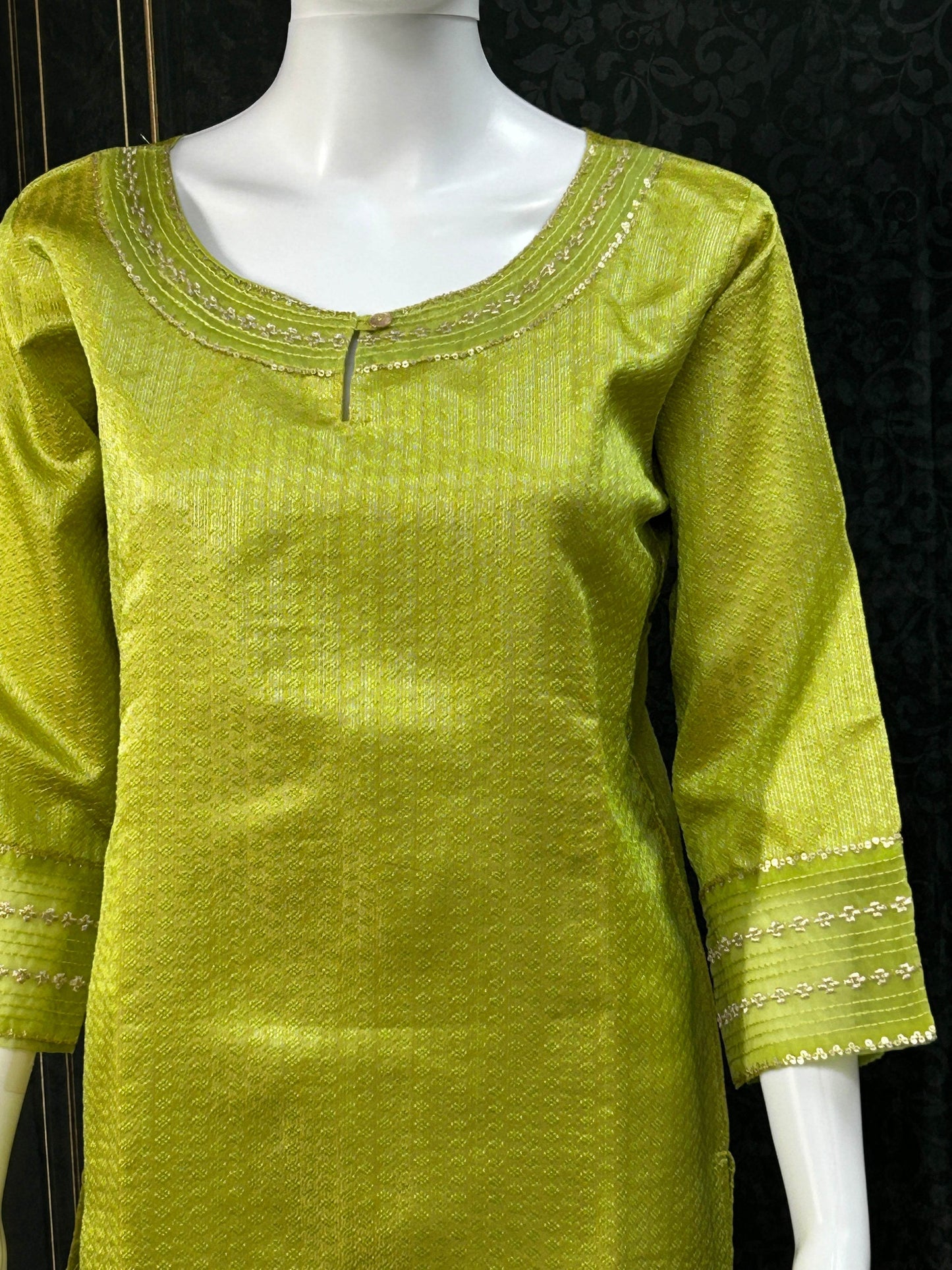 Chanderi silk kurti