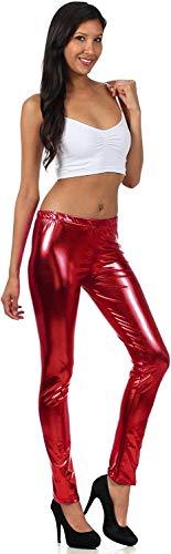 Sakkas Footless Liquid Wet Look Shiny Metallic Stretch Leggings - Concordia Style Boutique