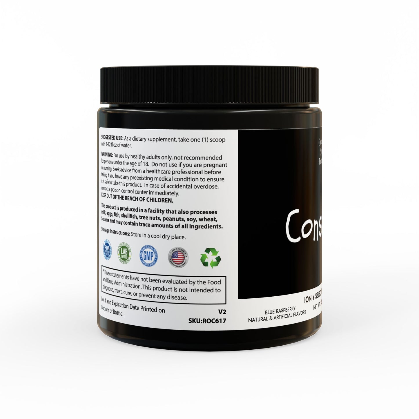 "Consume" - ION + Select Electrolyte Supplement (225g, 7.9oz) - Premium Food Supplements from Concordia Style Boutique - Just $29.87! Shop now at Concordia Style Boutique