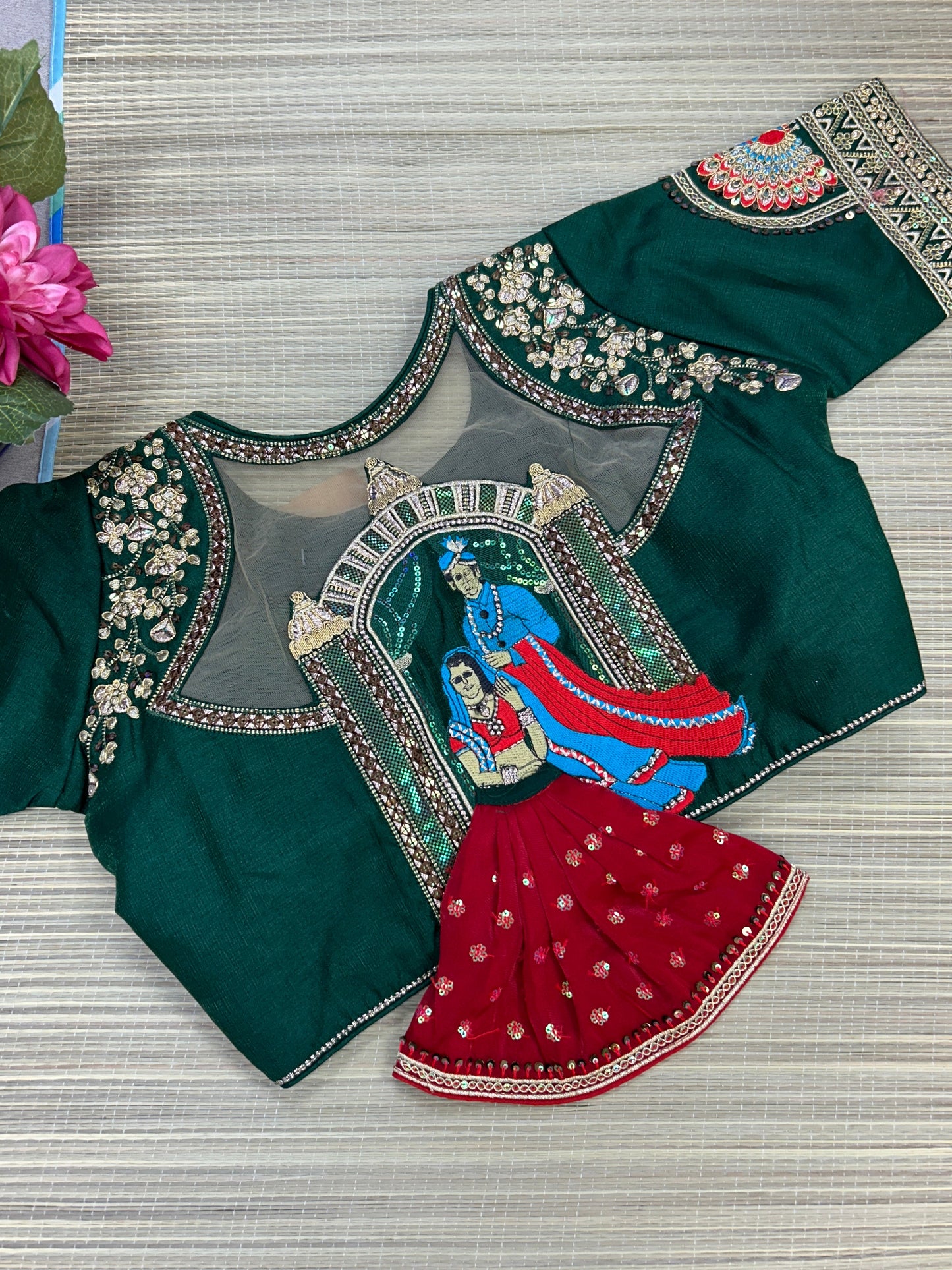 Dulha dulhan blouse