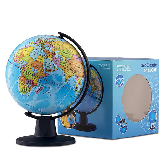 GeoClassic Globe, 6" - Premium GeoClassic Globe from Concordia Style Boutique - Just $56.87! Shop now at Concordia Style Boutique