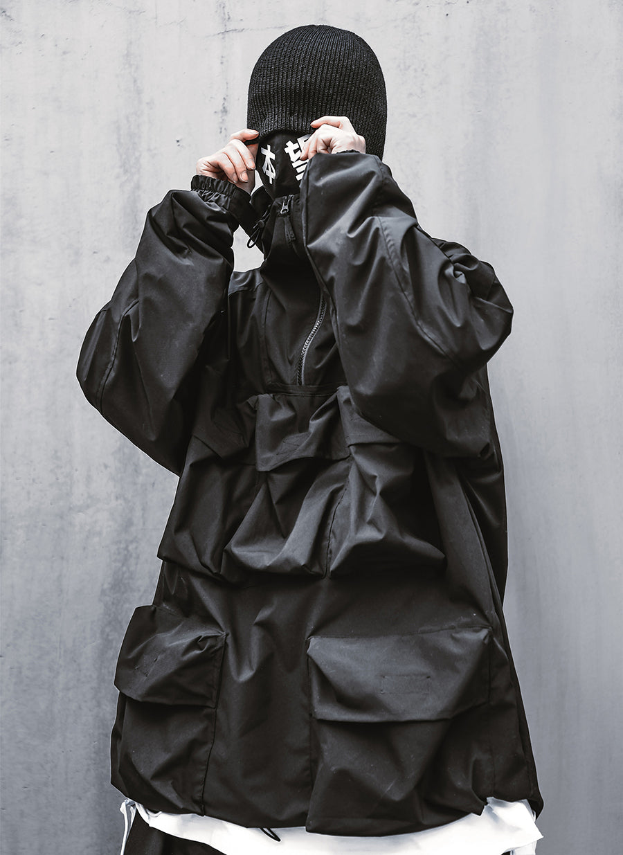 HiJ11 Multi Pockets Industrial Jacket - Concordia Style Boutique