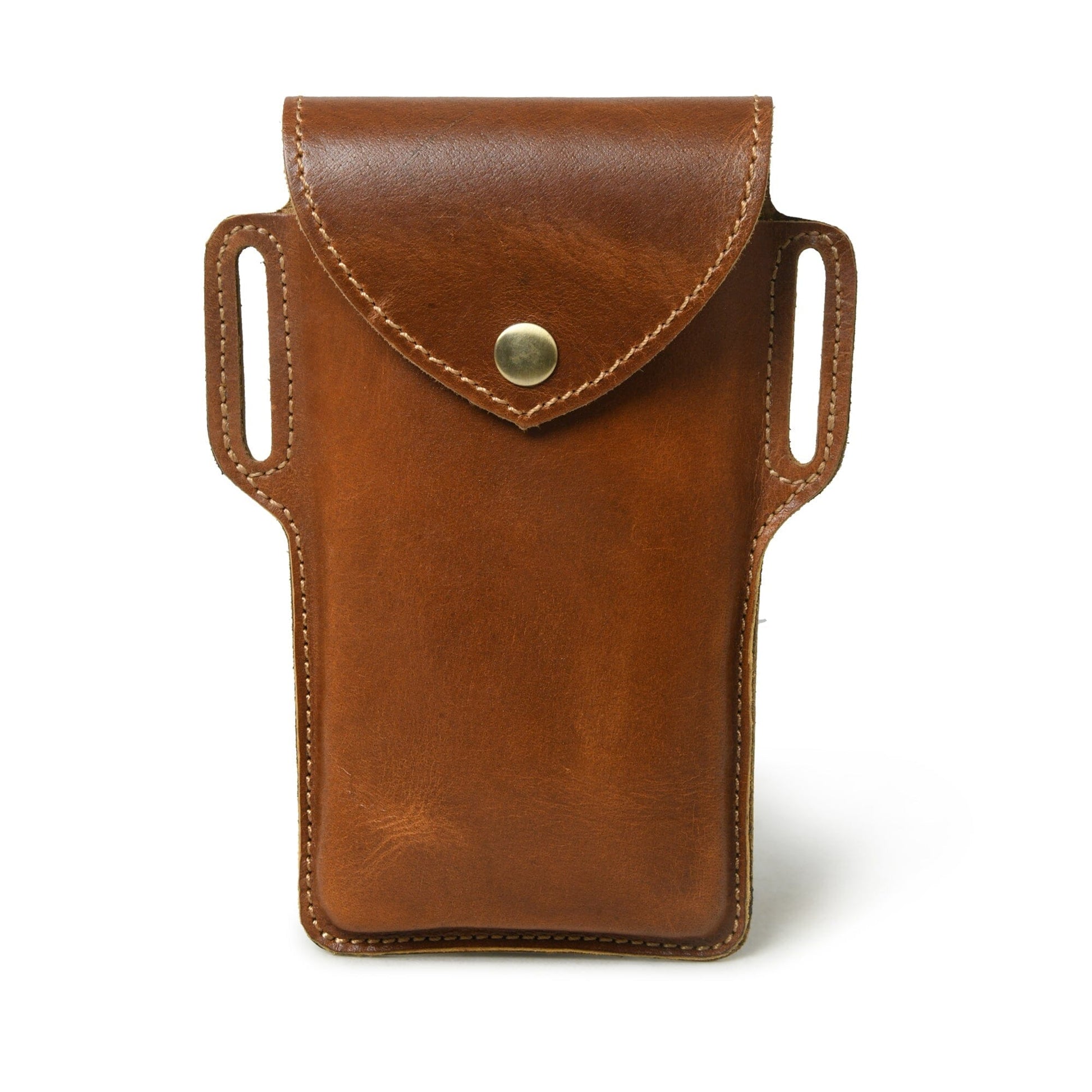 Mobile Holster Case- Tan Brown - Concordia Style Boutique