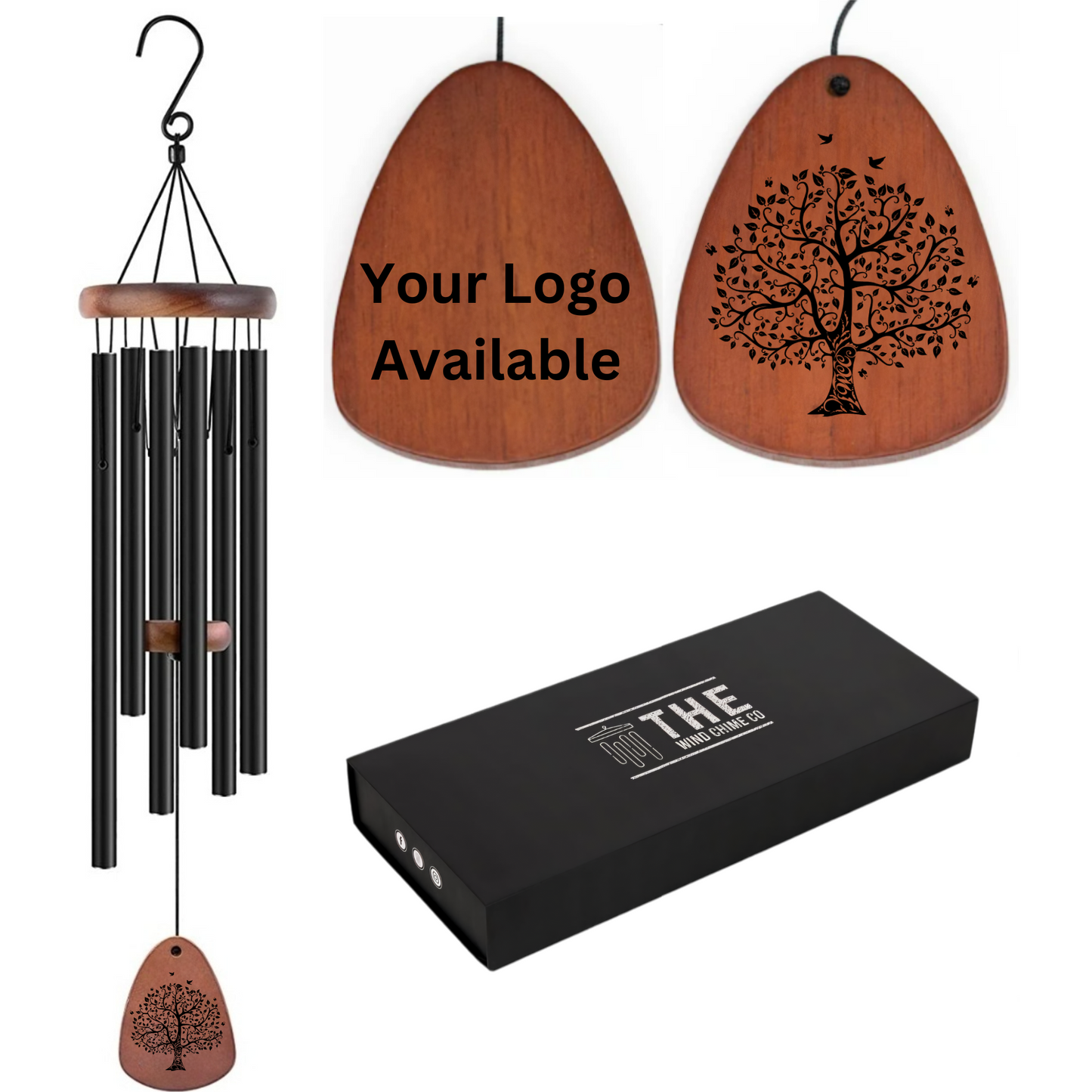 32" Serenity Memorial Wind Chimes - Thoughtful Gift For Special Occasions or Reflections