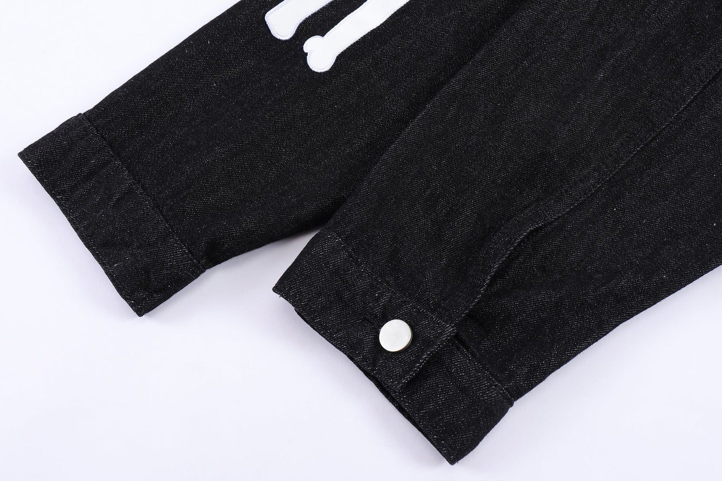 Crying Skeleton Denim Jacket - Concordia Style Boutique