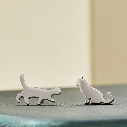 CAT STUD EARRINGS (PAIR) - Concordia Style Boutique