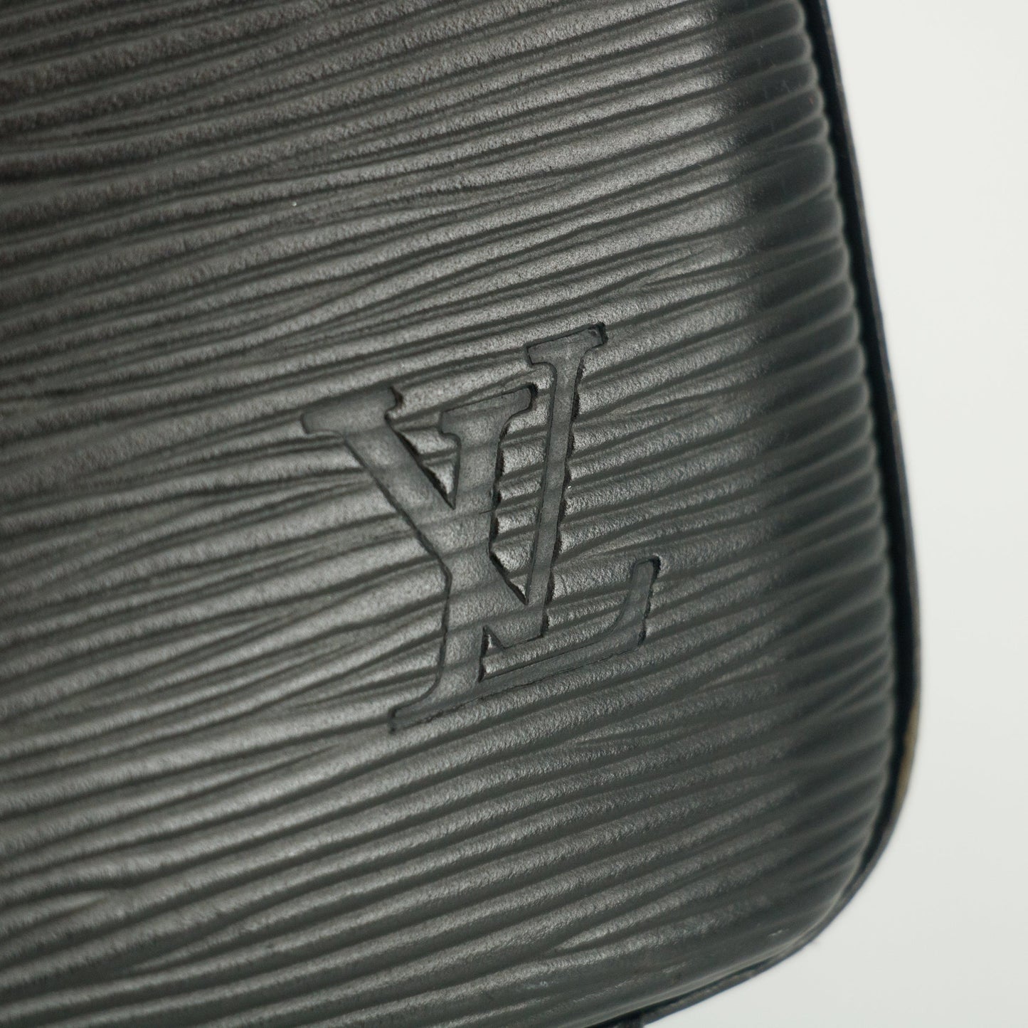 Louis Vuitton Black Epi Sablon Handbag  #3304