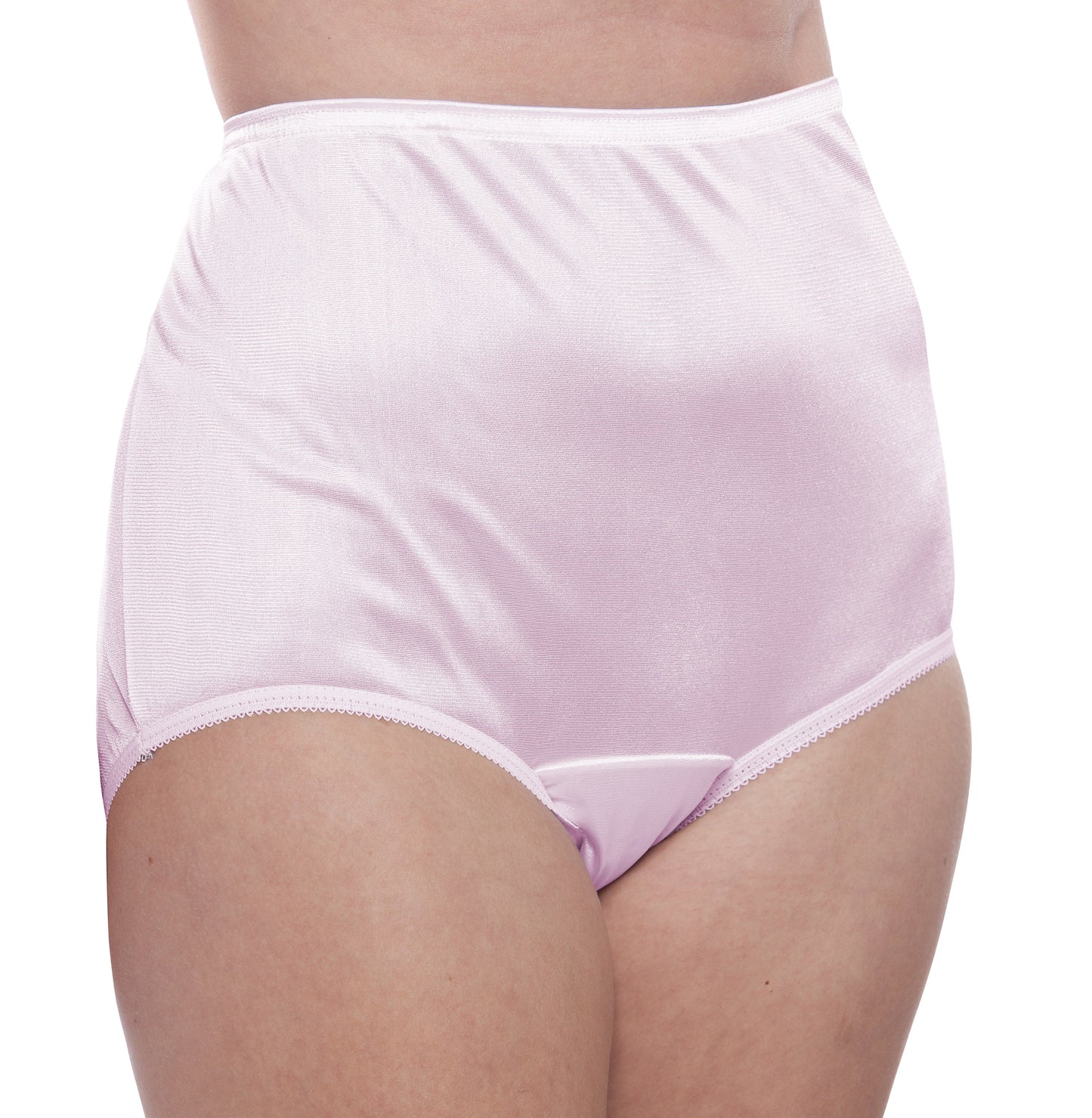 Nylon Brief Panty (Style 331/Plain Jane) 4 Pack in Classic Lights - Concordia Style Boutique