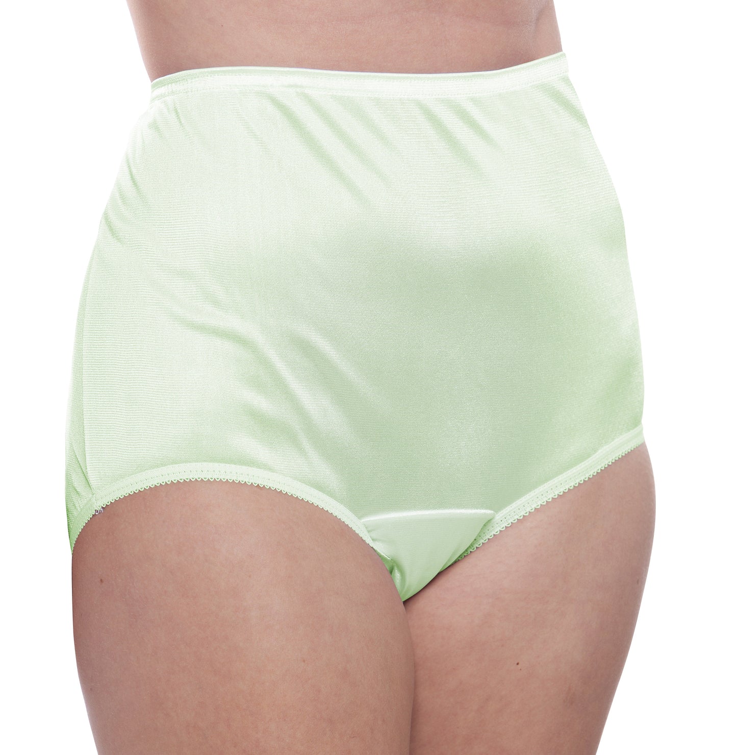 Nylon Brief Panty (Style 331/Plain Jane) 4 Pack in Classic Lights - Concordia Style Boutique