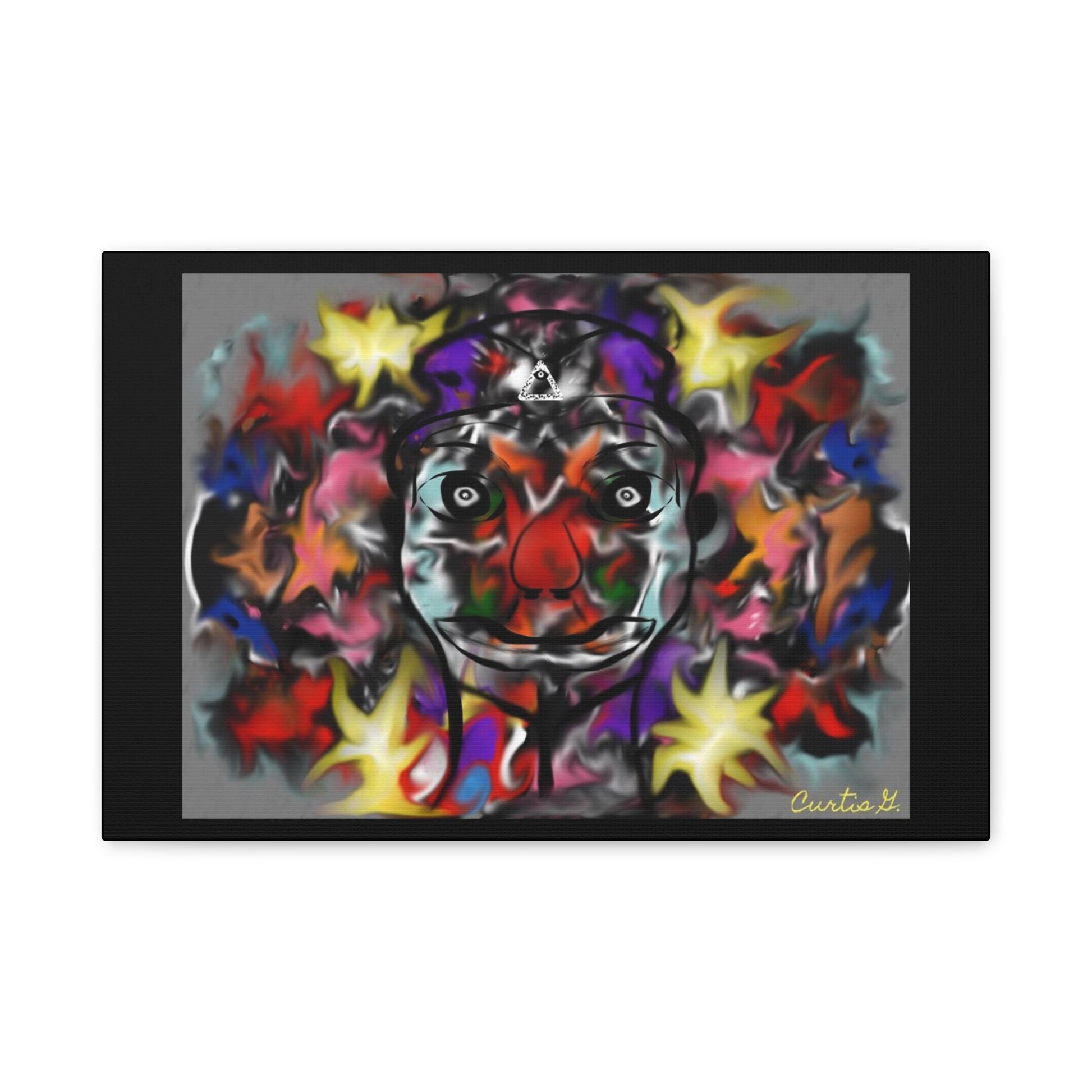 "Tears of a Clown" - Canvas - Premium Canvas from Concordia Style Boutique - Just $23.12! Shop now at Concordia Style Boutique