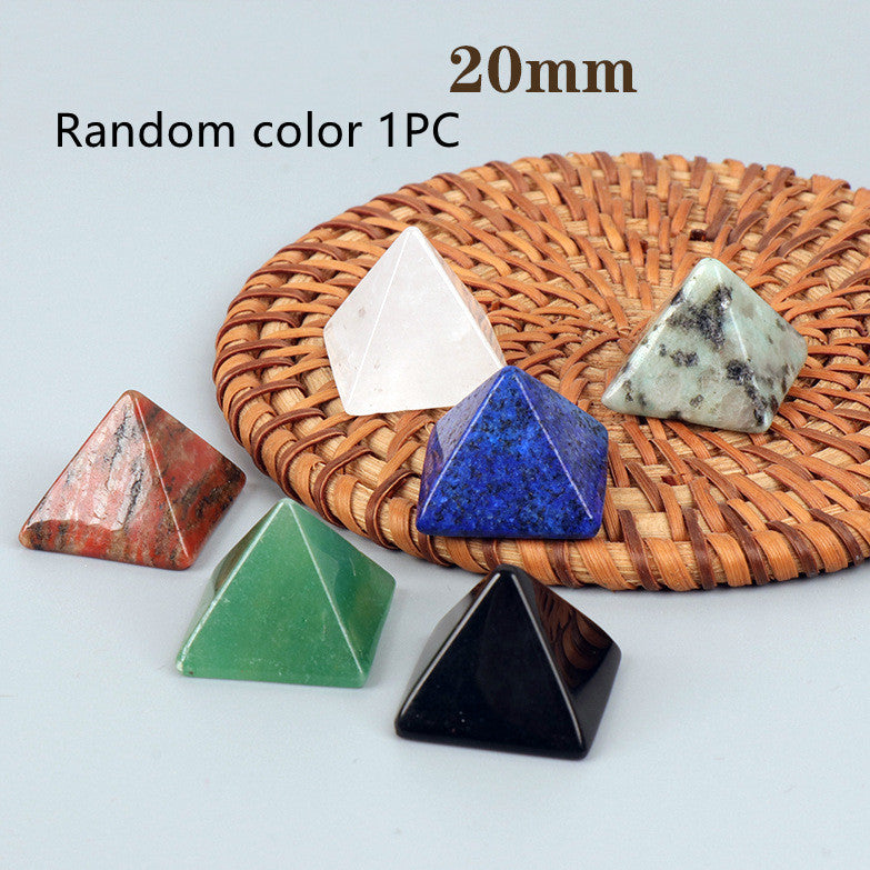 Natural Crystal Pyramid Ornaments - Premium Natural Crystal Pyramid Ornaments from Concordia Style Boutique - Just $7.77! Shop now at Concordia Style Boutique