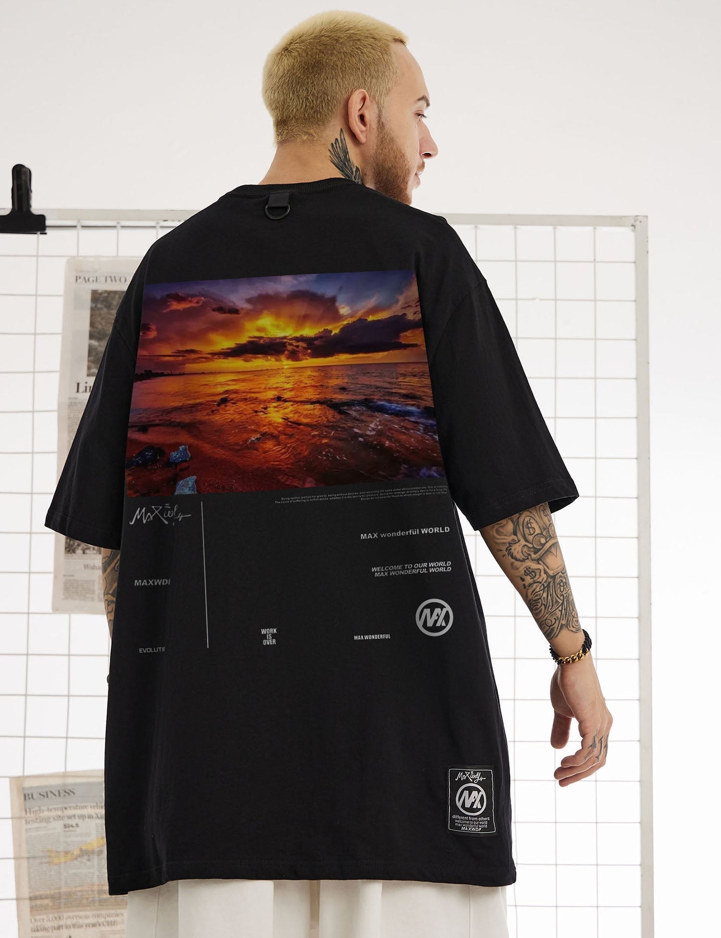 Sunset Beach Tee - Concordia Style Boutique