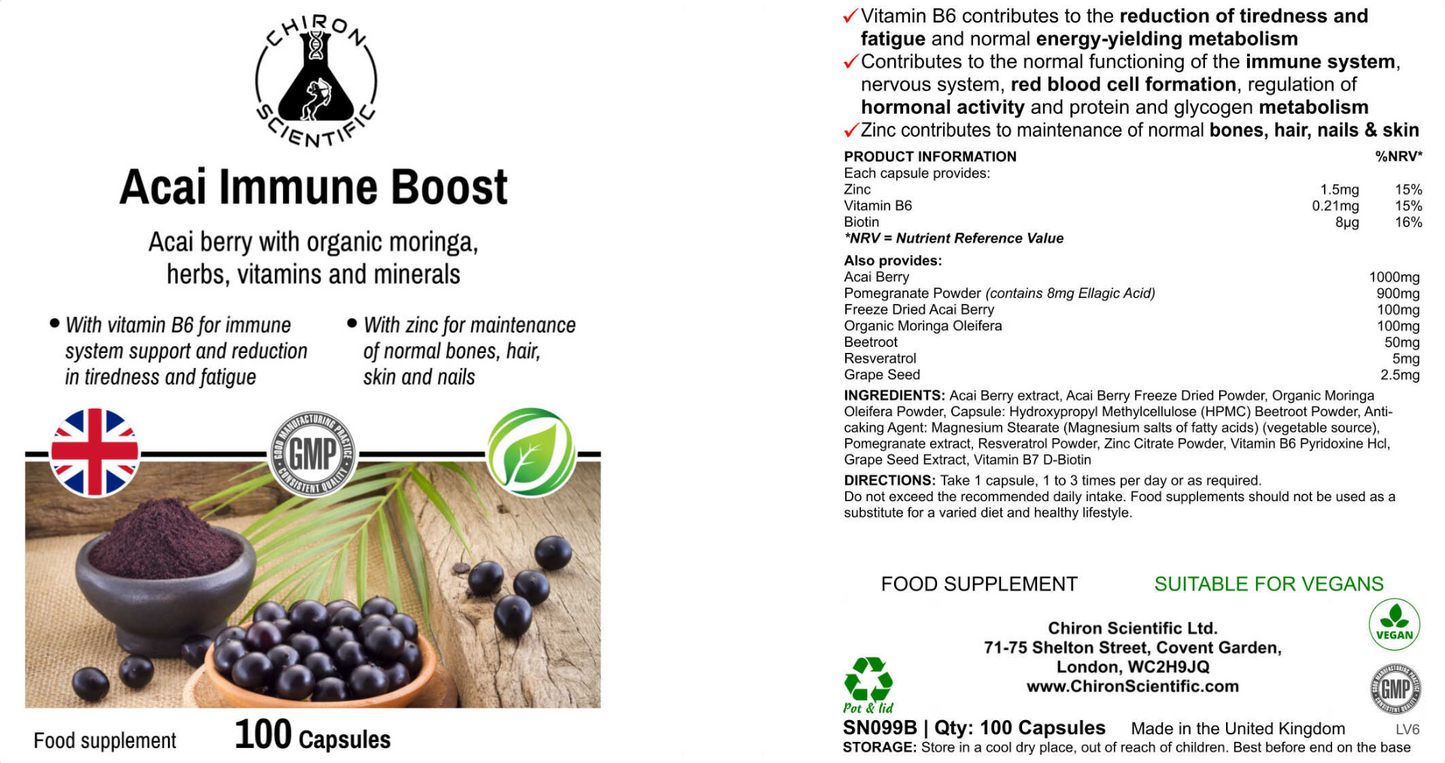 Acai Immune Boost - Premium Acai Immune Boost from Concordia Style Boutique - Just $41.74! Shop now at Concordia Style Boutique