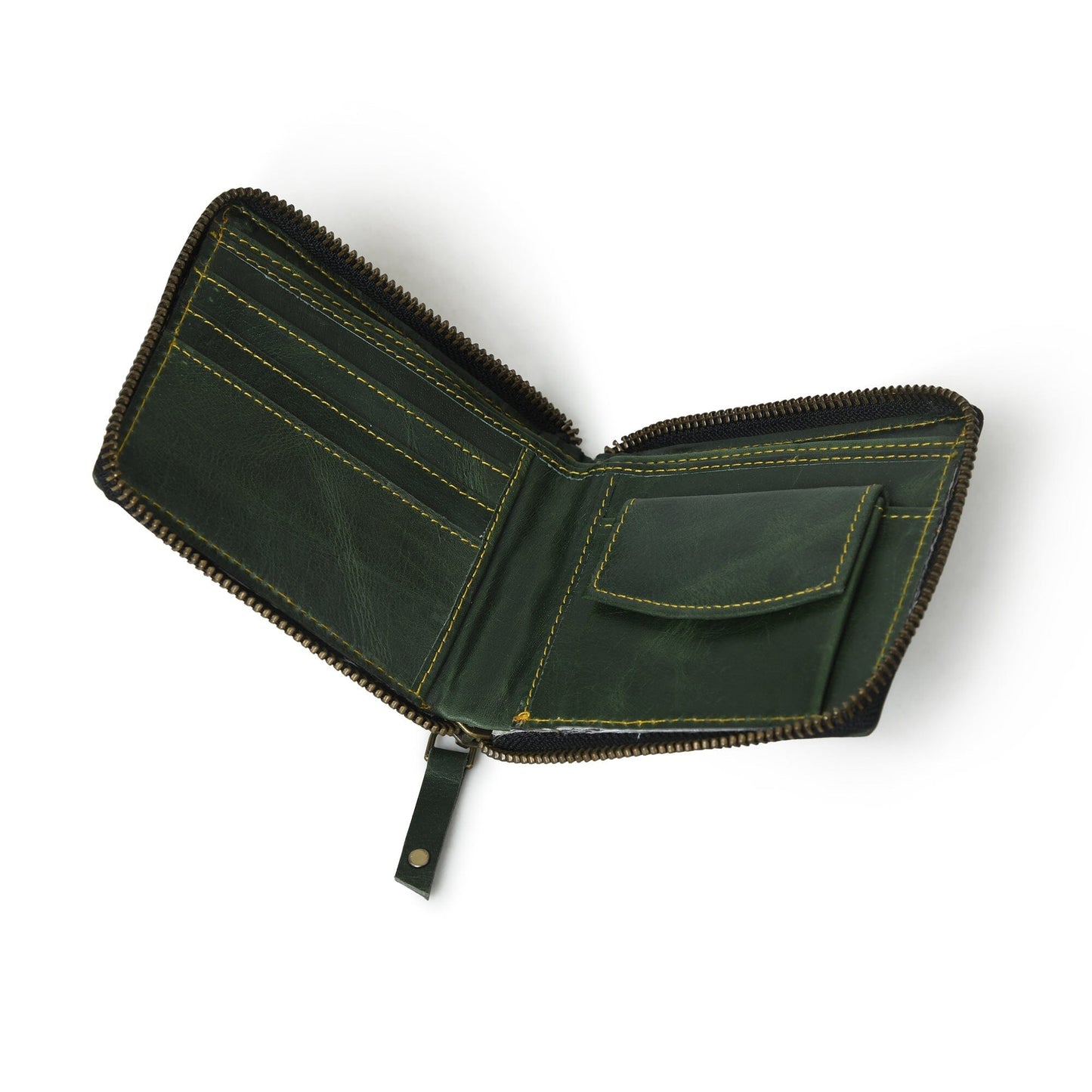 Adams Bi-Fold Wallet- Green - Concordia Style Boutique