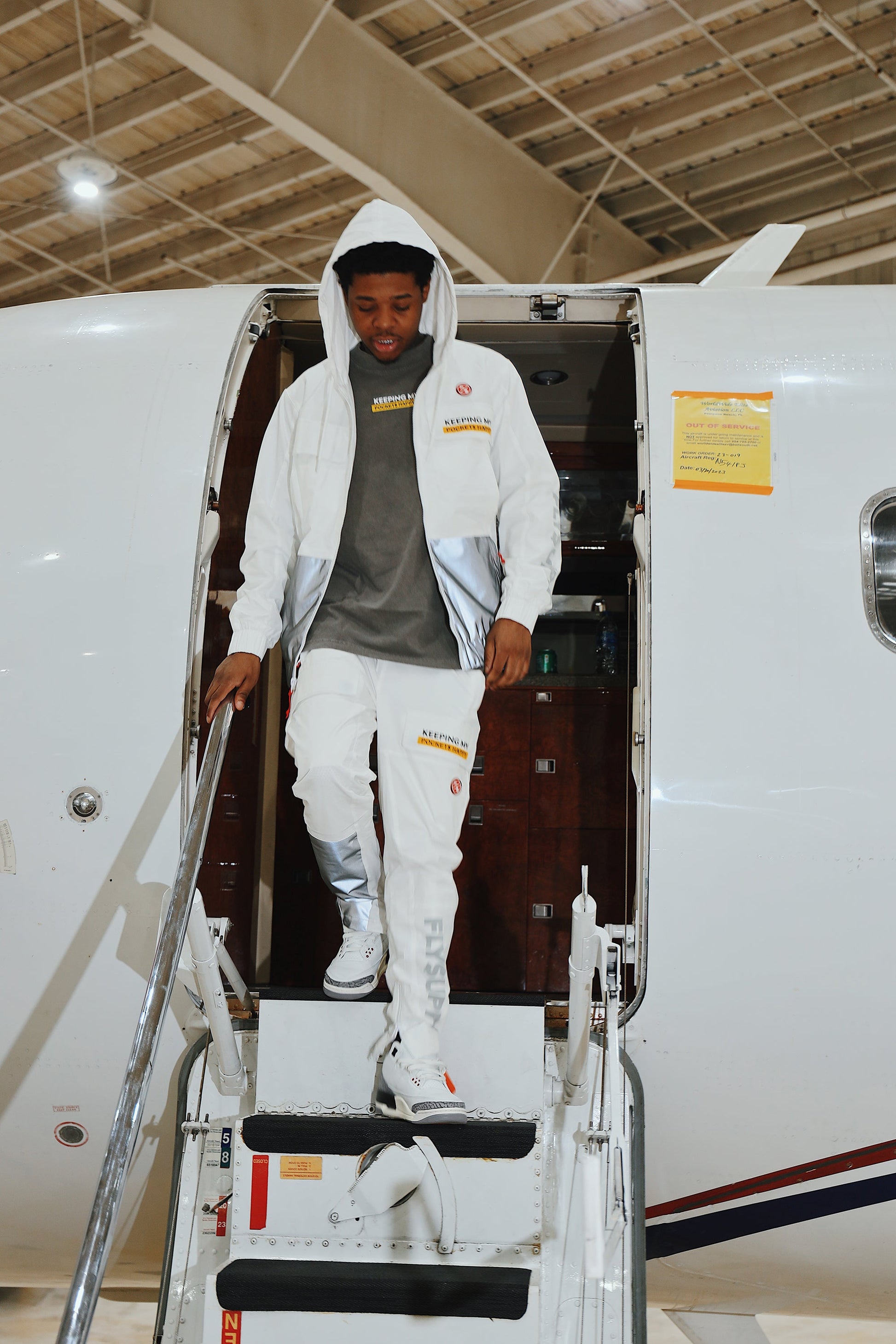 Happy Pockets Jogger (White) - Concordia Style Boutique