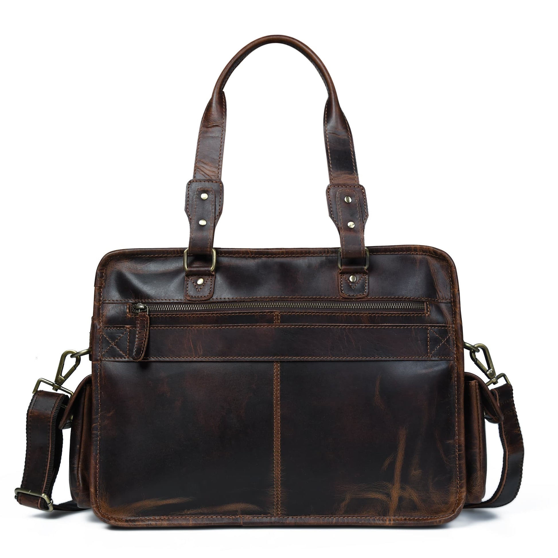 Dryden Buffalo Briefcase - Concordia Style Boutique