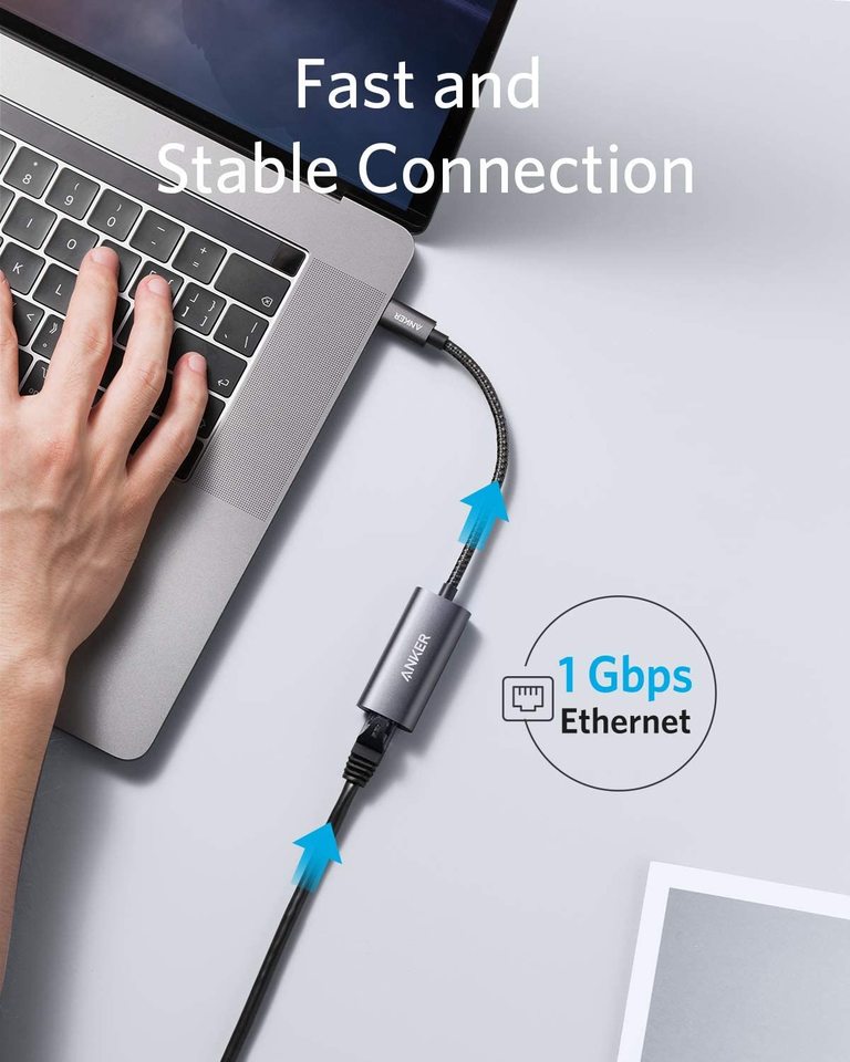 Anker <b>PowerExpand</b> USB-C to Gigabit Ethernet Adapter