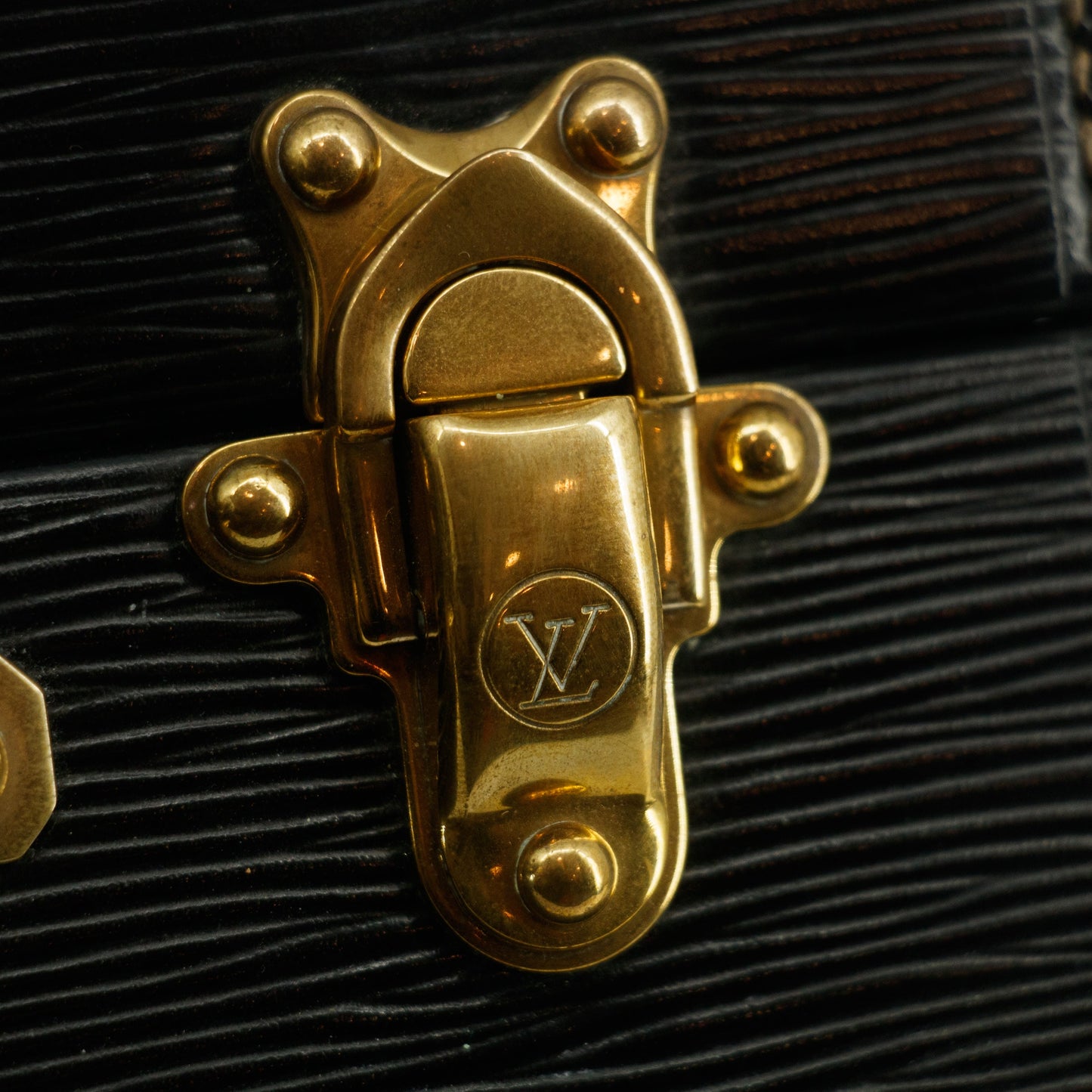 Louis Vuitton Black Epi Leather Jewlery Briefcase Bag #3429