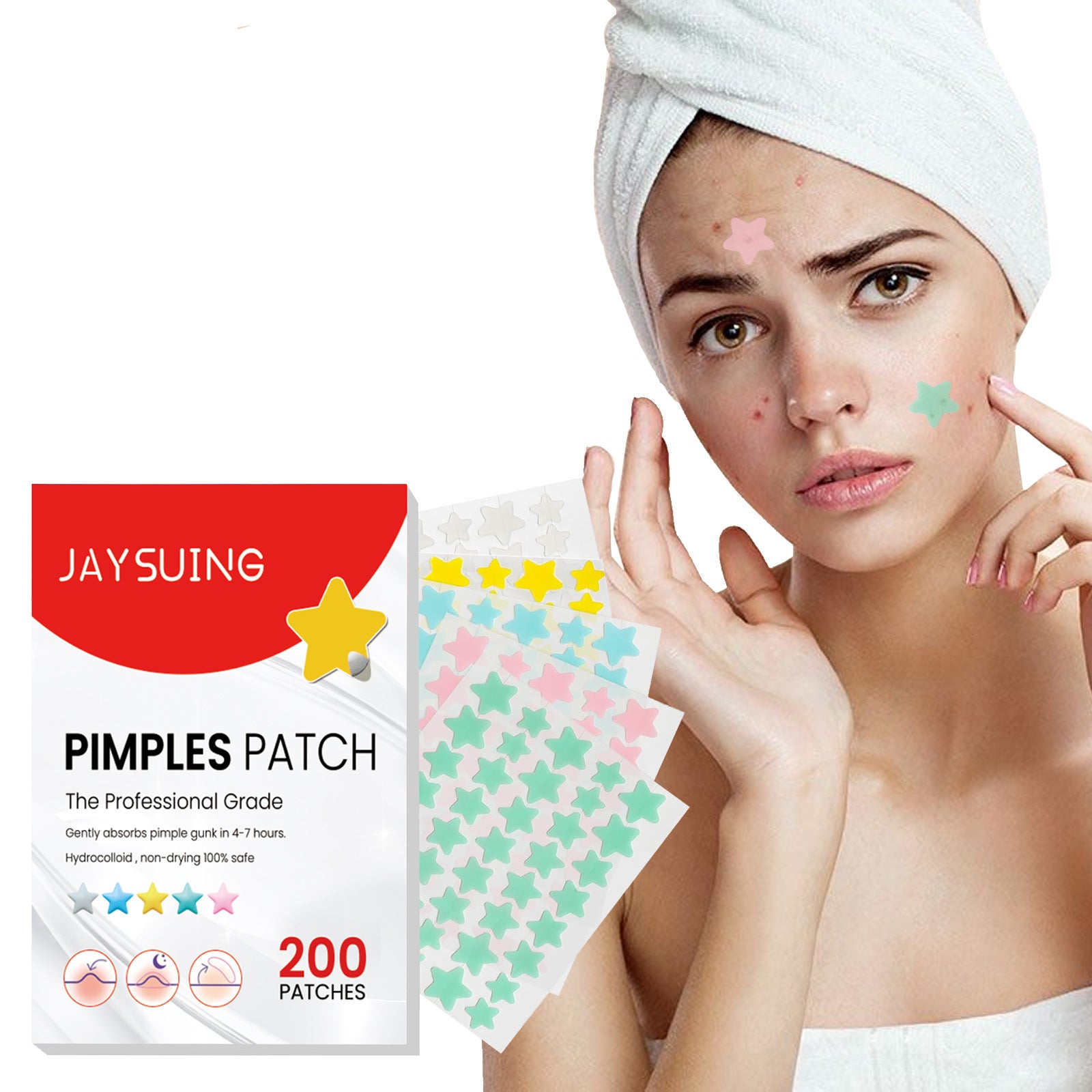 Jaysuing Repair Acne Patch – Effective Acne Treatment & Pimple Mark Fader - Premium Acne Patch from Concordia Style Boutique - Just $12.52! Shop now at Concordia Style Boutique