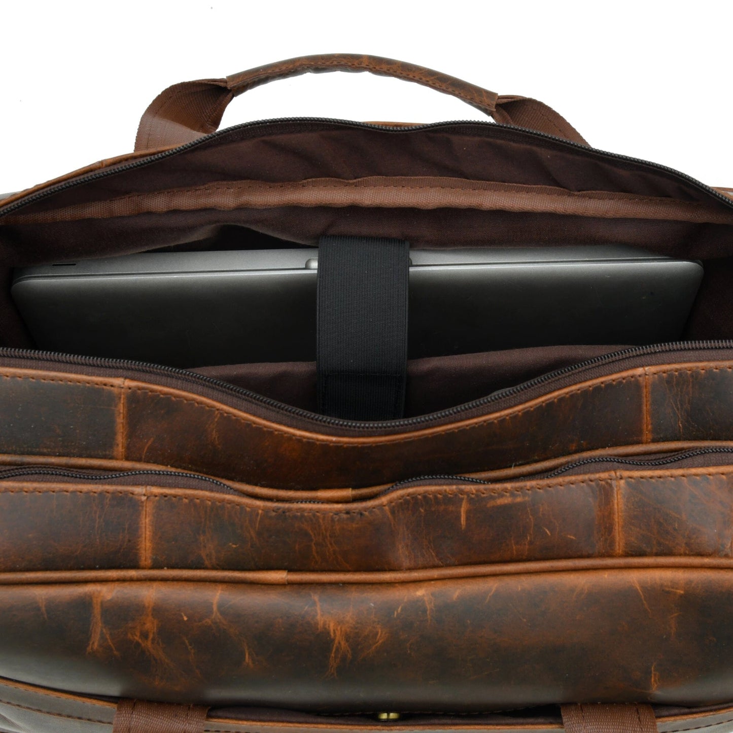The Brooklyn - Leather Briefcase - Concordia Style Boutique