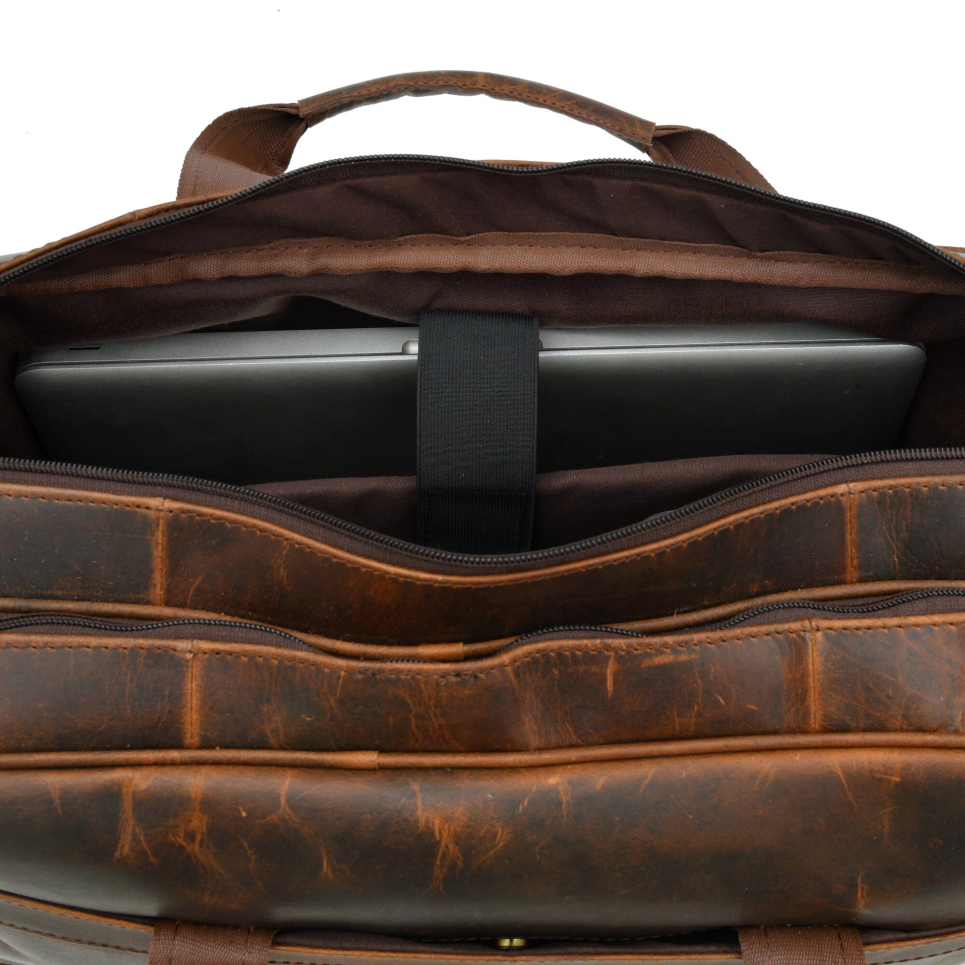 The Brooklyn - Leather Briefcase - Concordia Style Boutique