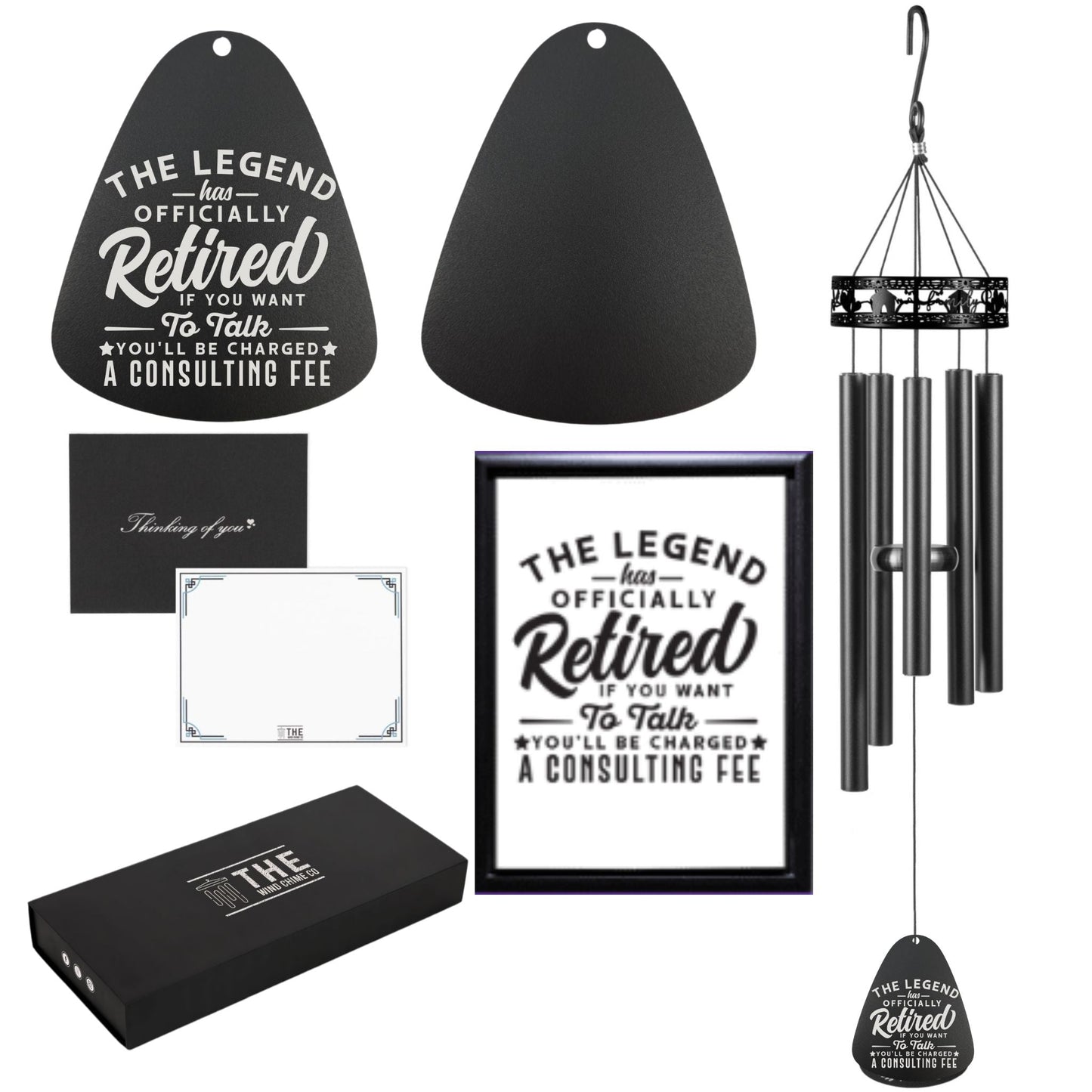 34" Serenity Family-Love Memorial Wind Chimes, Thoughtful Gift For Special Occasions or Reflections