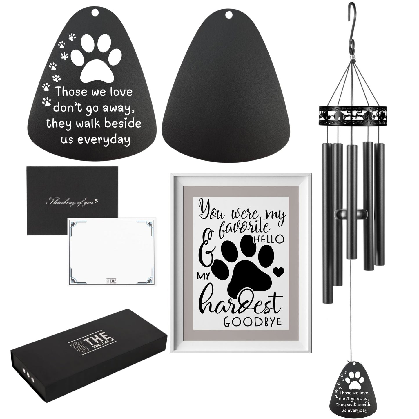 34" Serenity Family-Love Memorial Wind Chimes, Thoughtful Gift For Special Occasions or Reflections