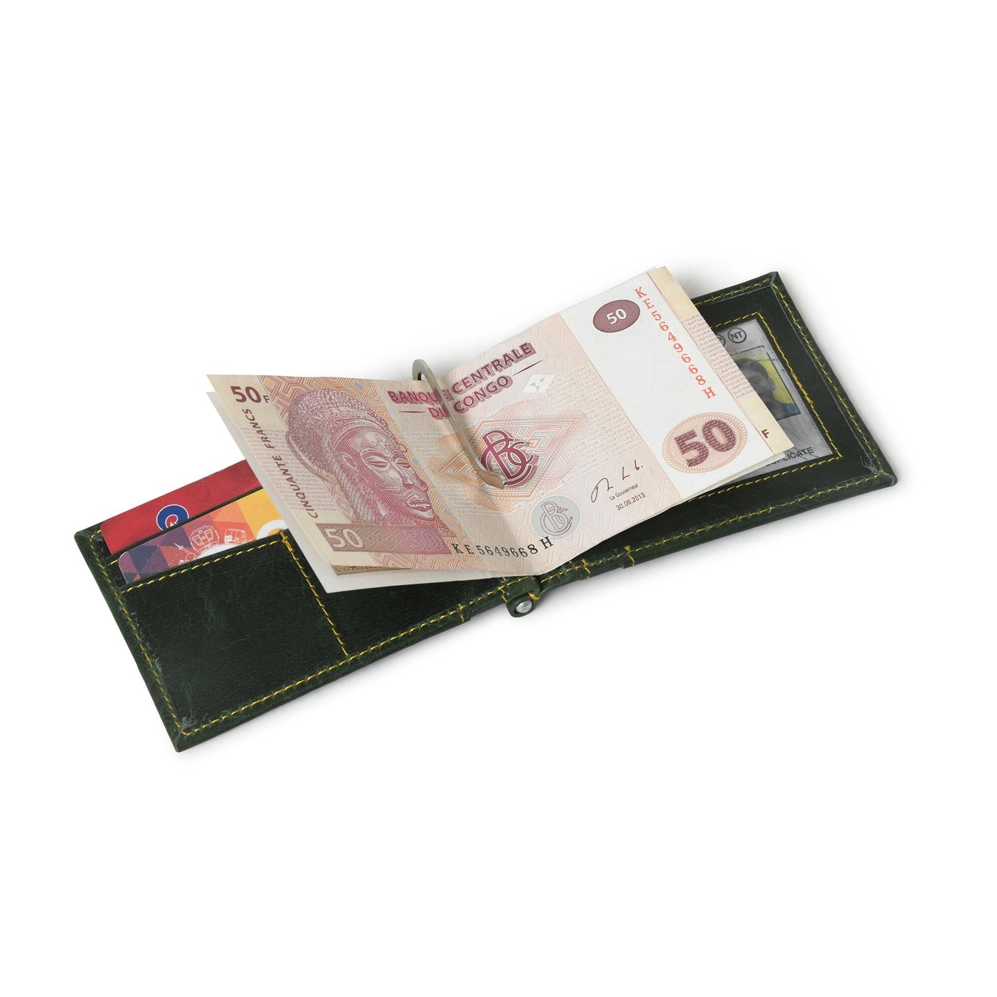 Finley Money Clipper- Green - Concordia Style Boutique