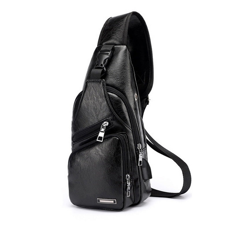 Men's USB Charging Bag - Premium Men's USB Charging Bag from Concordia Style Boutique - Just $19.78! Shop now at Concordia Style Boutique