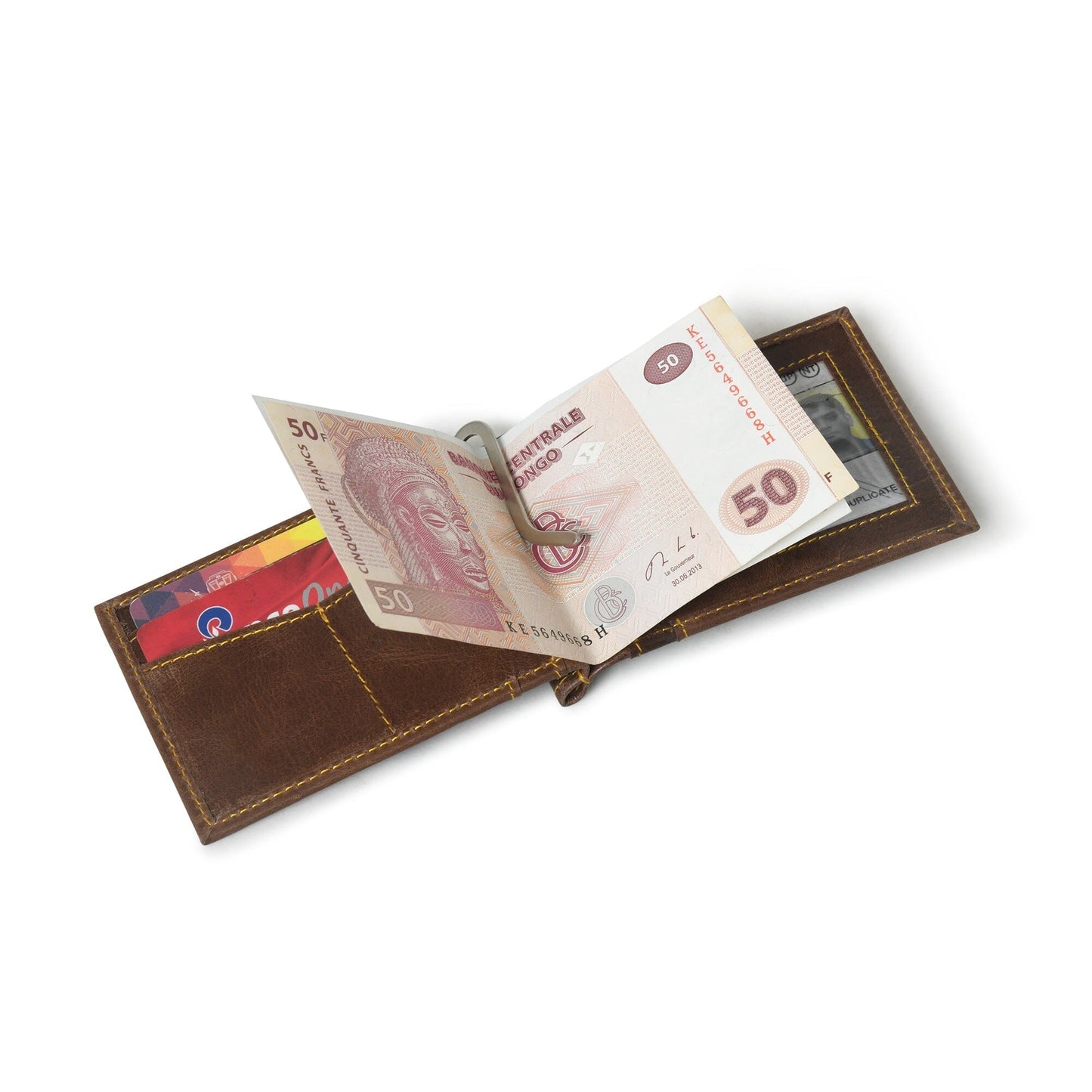 Finley Money Clipper- Walnut Brown - Concordia Style Boutique