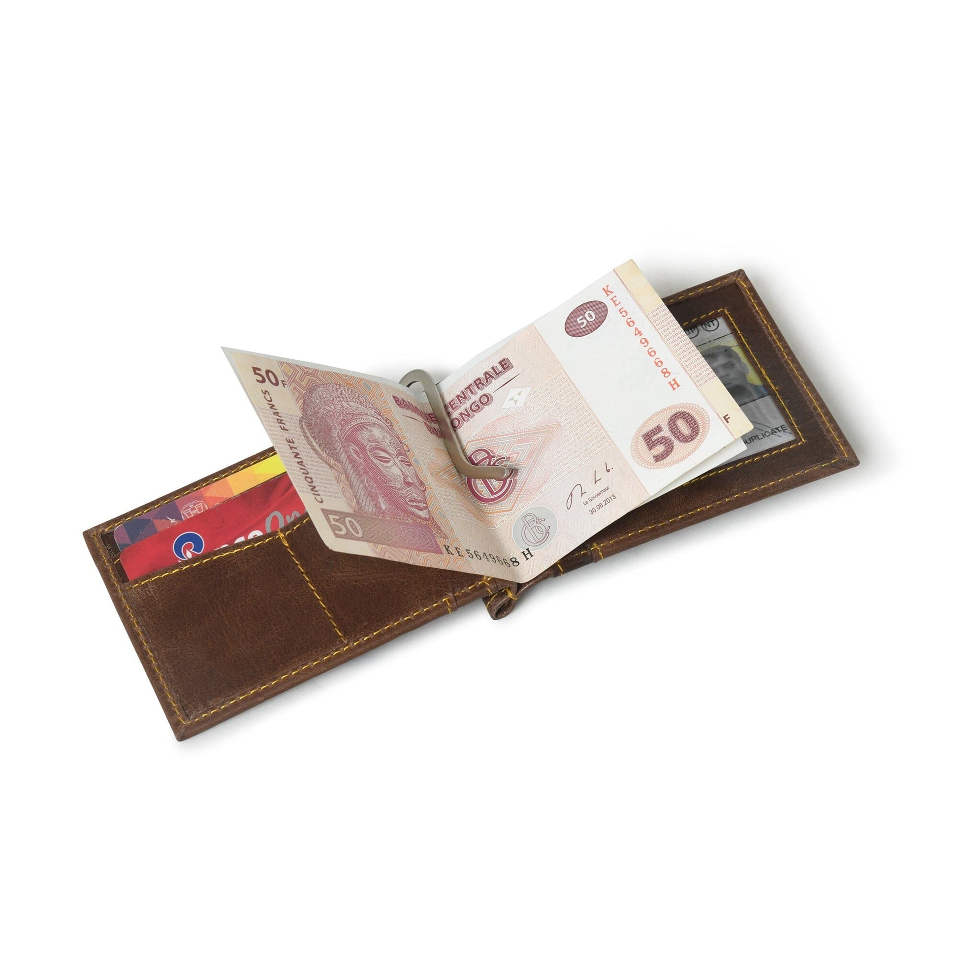 Finley Money Clipper- Walnut Brown - Concordia Style Boutique