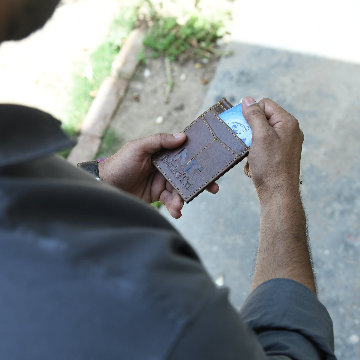 Finley Money Clipper- Walnut Brown - Concordia Style Boutique