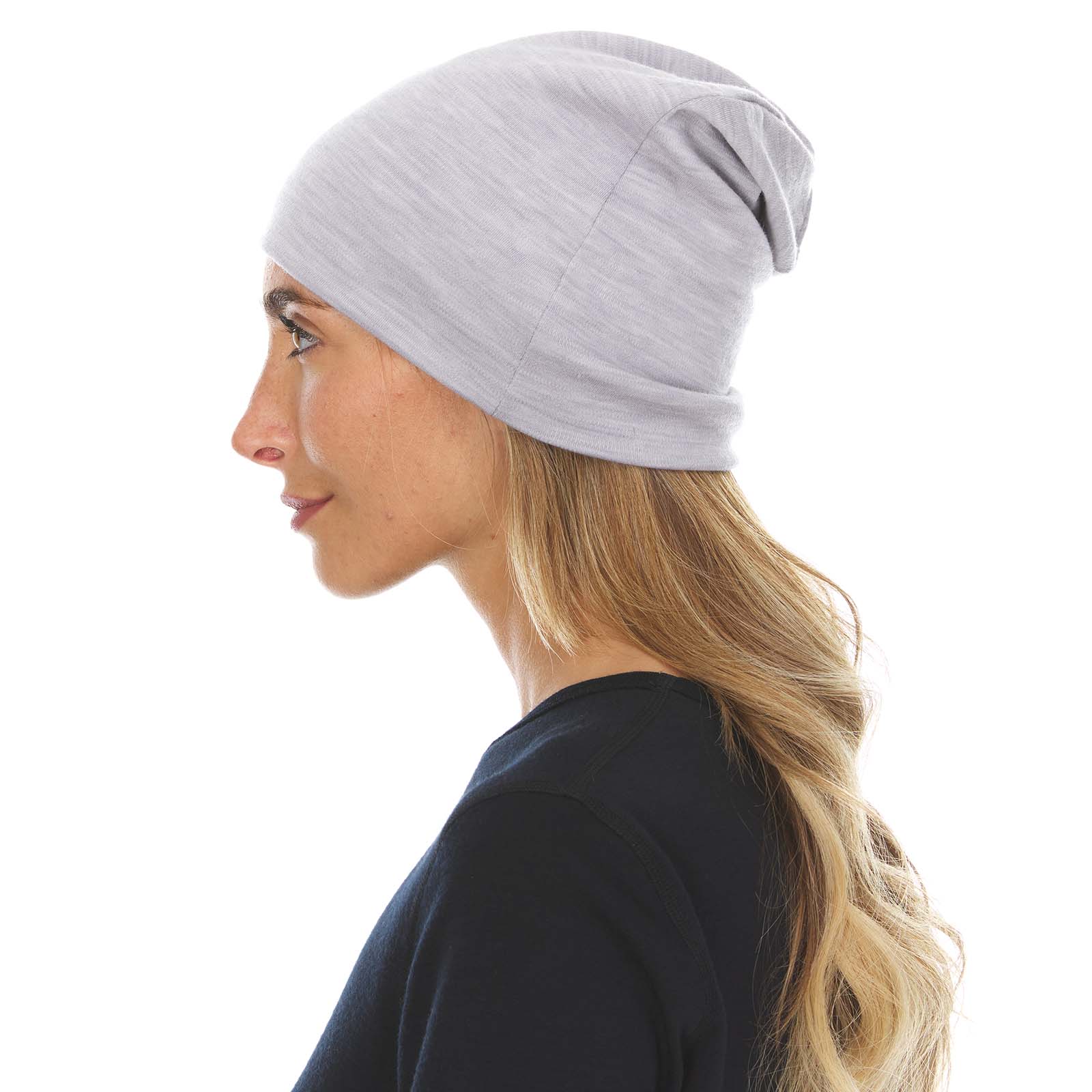 Lightweight - Ridge Cuff Beanie 100% Merino Wool - Concordia Style Boutique