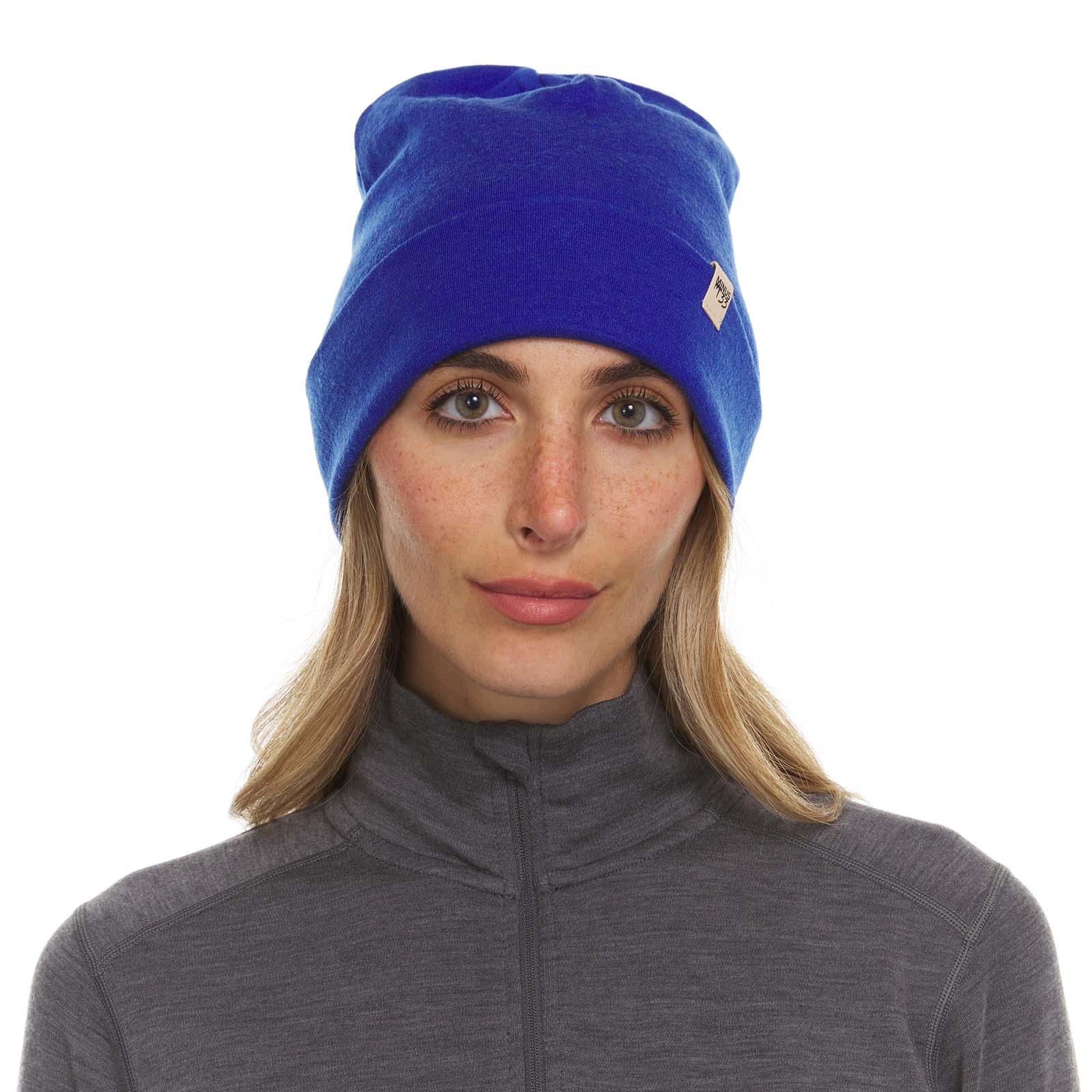 Lightweight - Ridge Cuff Beanie 100% Merino Wool - Concordia Style Boutique