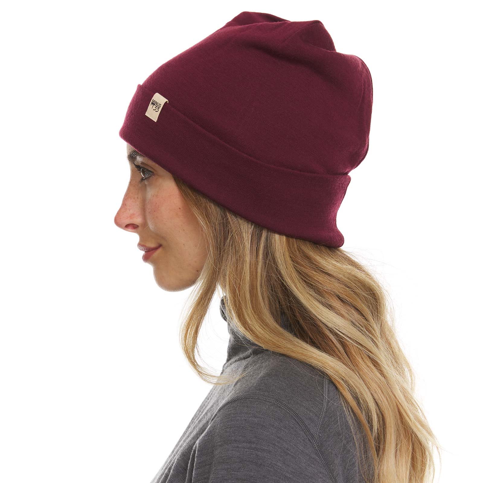 Lightweight - Ridge Cuff Beanie 100% Merino Wool - Concordia Style Boutique