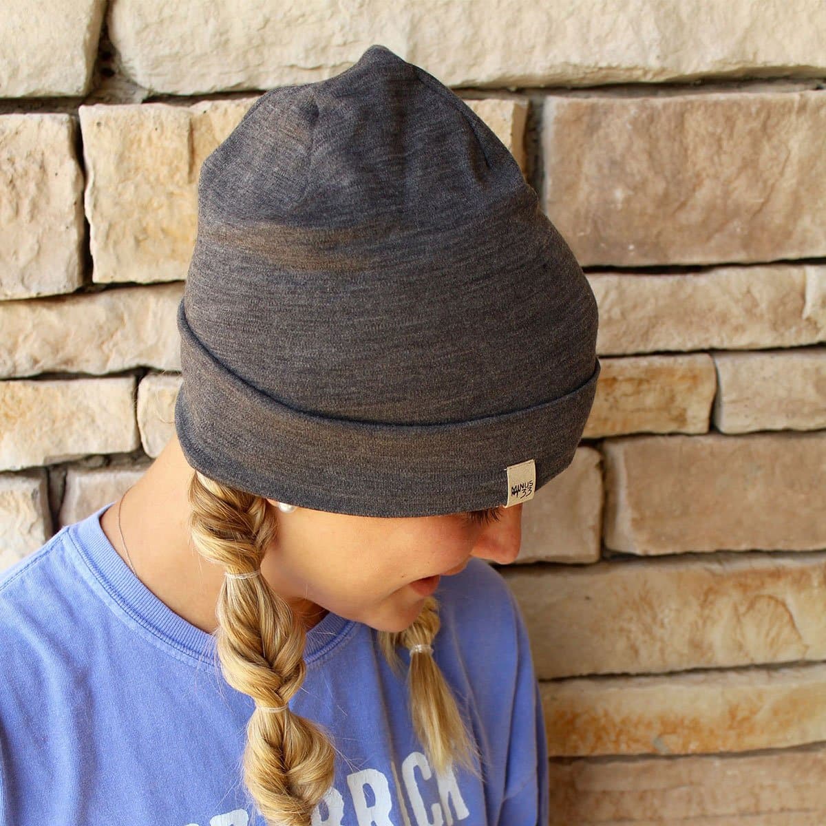 Lightweight - Ridge Cuff Beanie 100% Merino Wool - Concordia Style Boutique