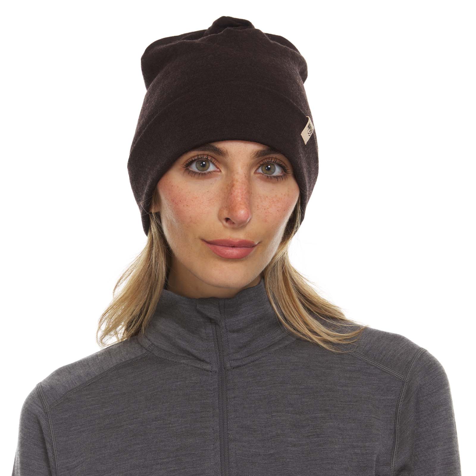 Lightweight - Ridge Cuff Beanie 100% Merino Wool - Concordia Style Boutique