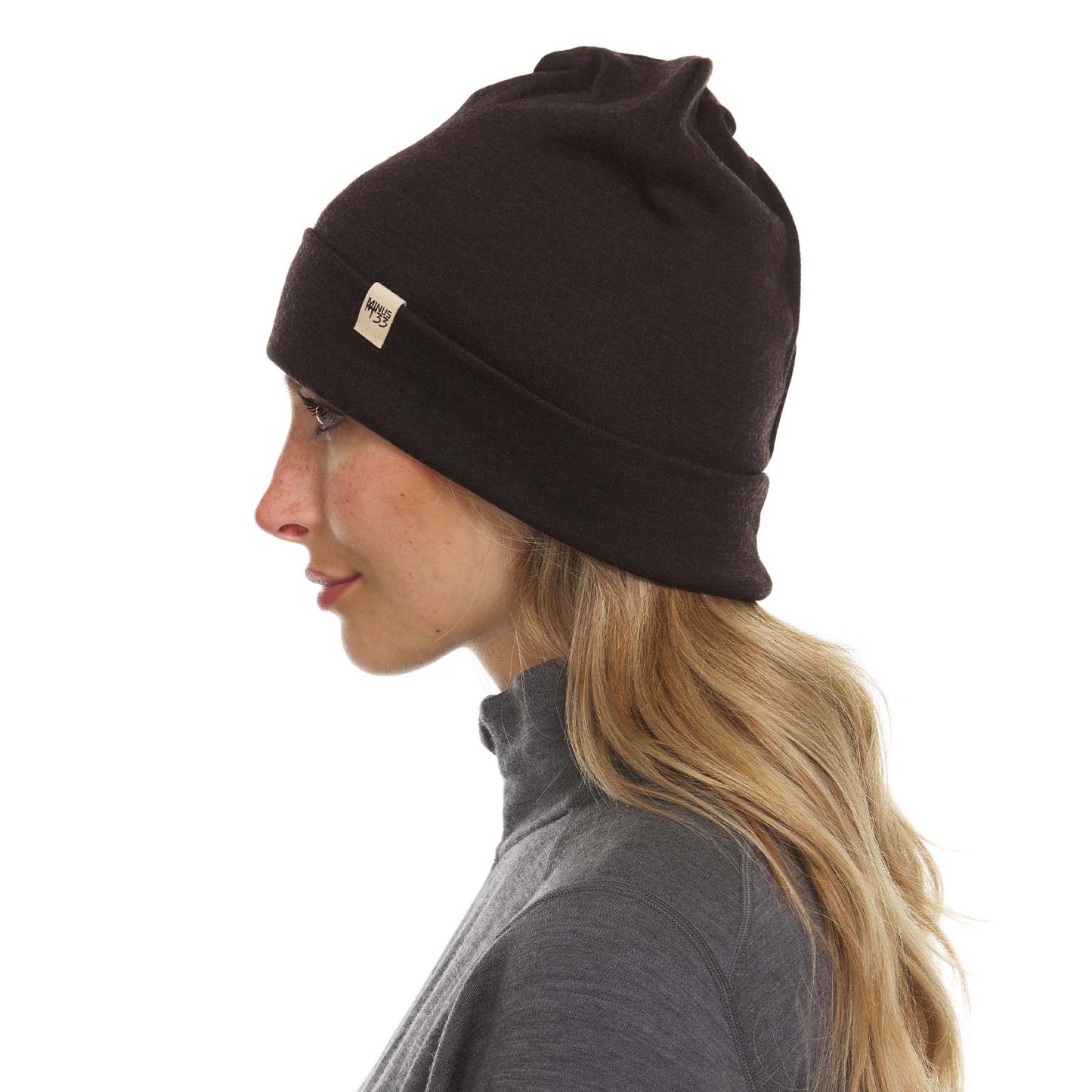 Lightweight - Ridge Cuff Beanie 100% Merino Wool - Concordia Style Boutique