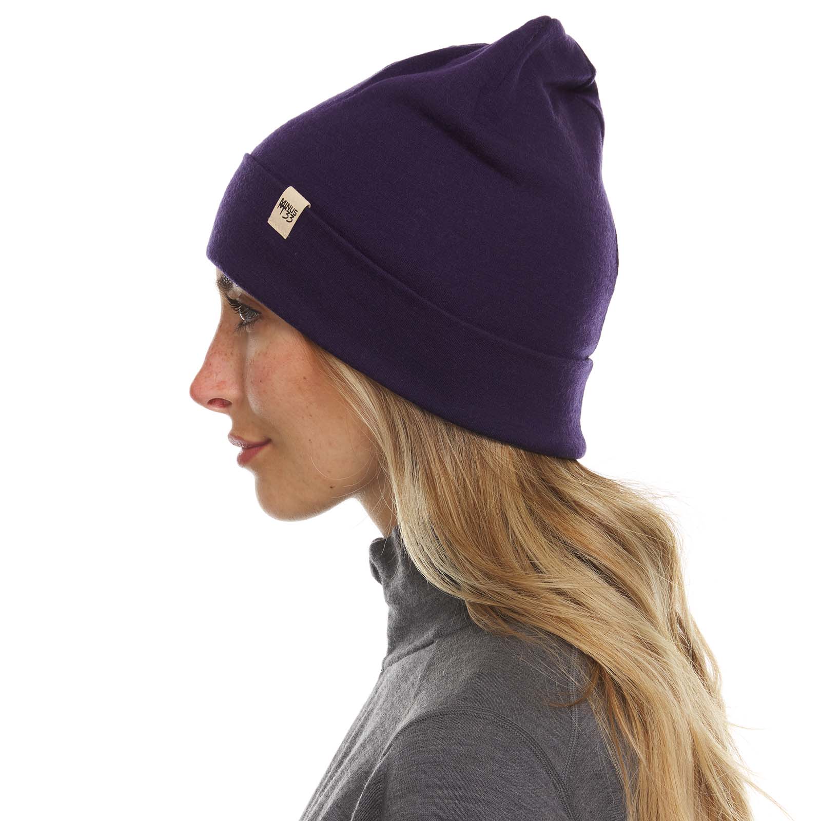 Lightweight - Ridge Cuff Beanie 100% Merino Wool - Concordia Style Boutique
