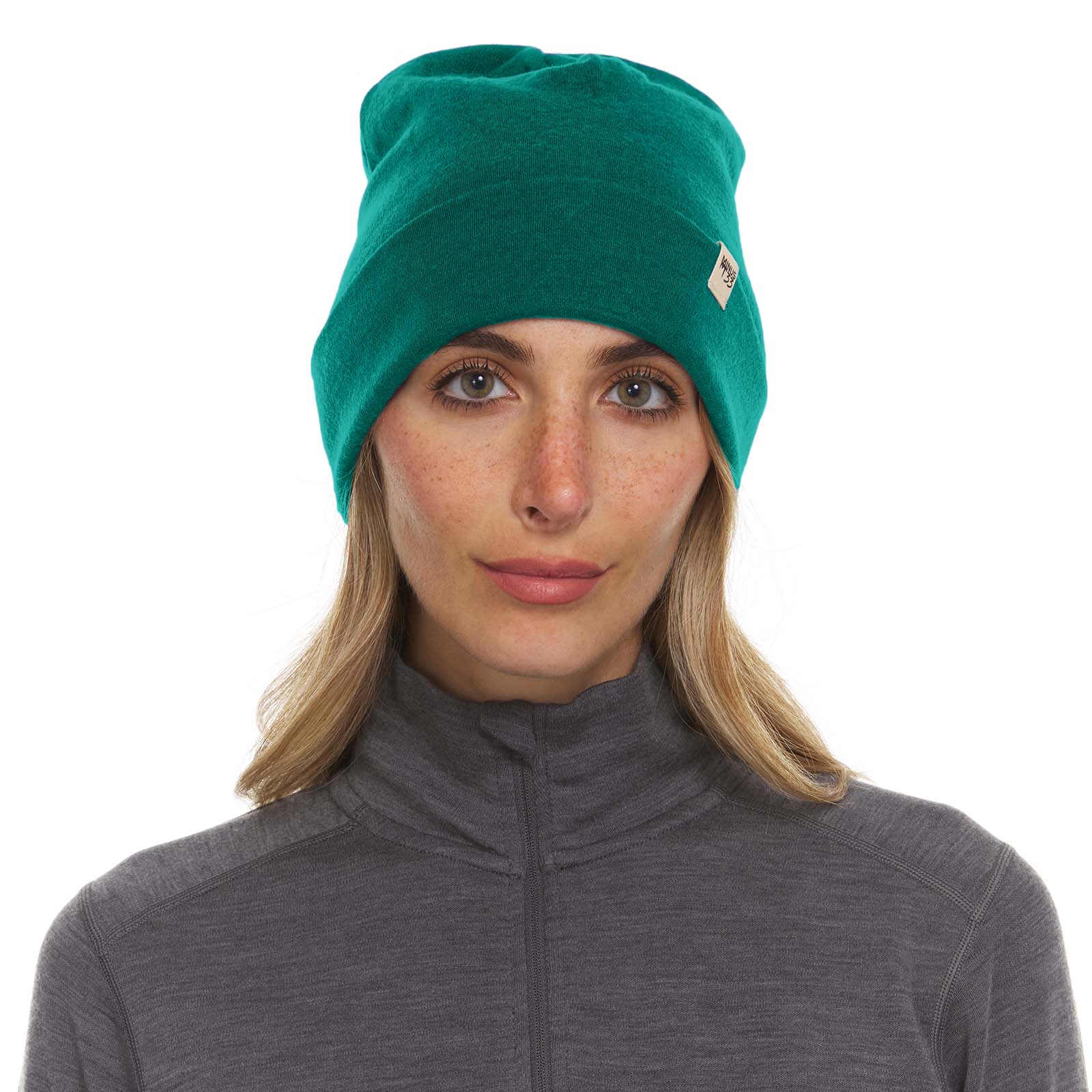 Lightweight - Ridge Cuff Beanie 100% Merino Wool - Concordia Style Boutique