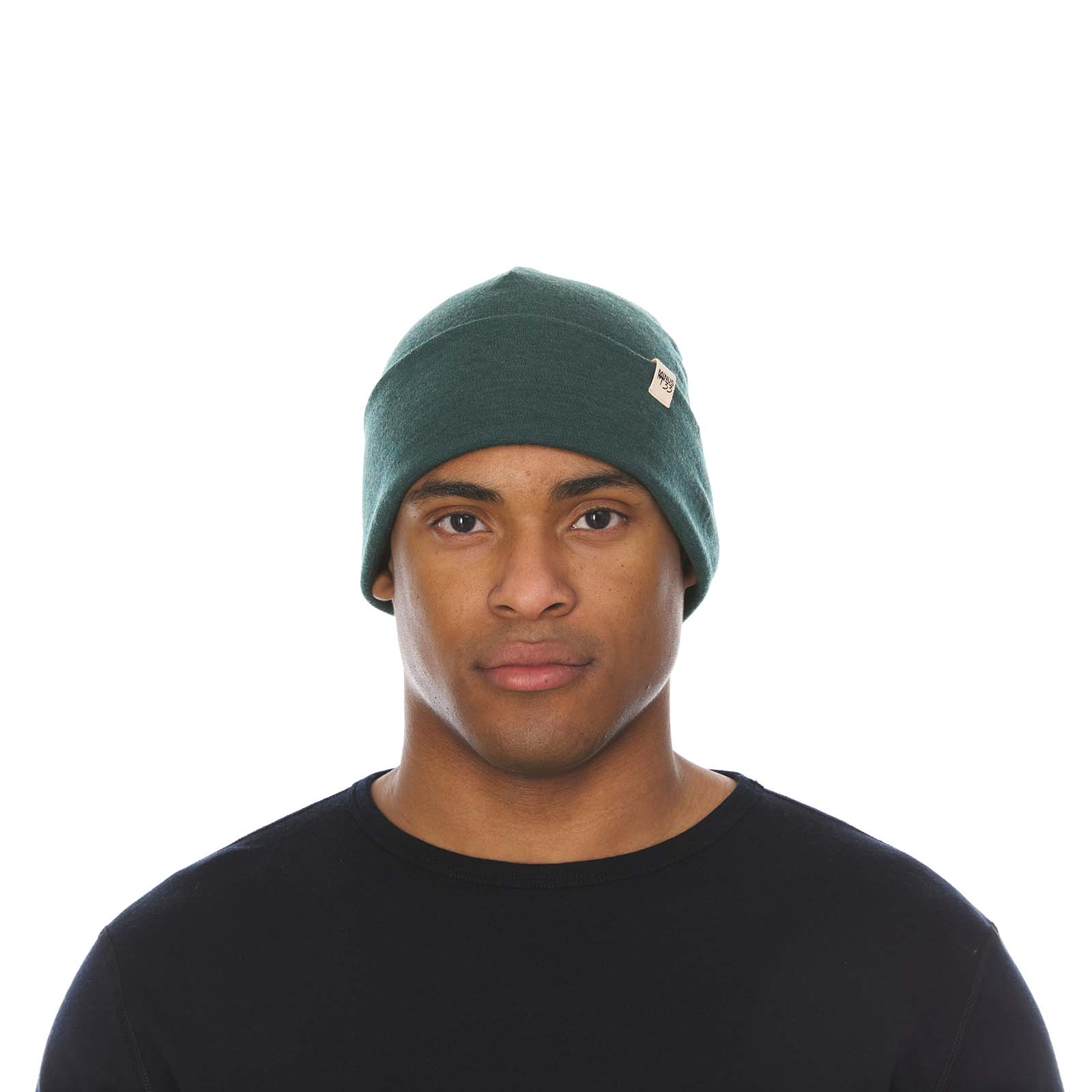 Lightweight - Ridge Cuff Beanie 100% Merino Wool - Concordia Style Boutique