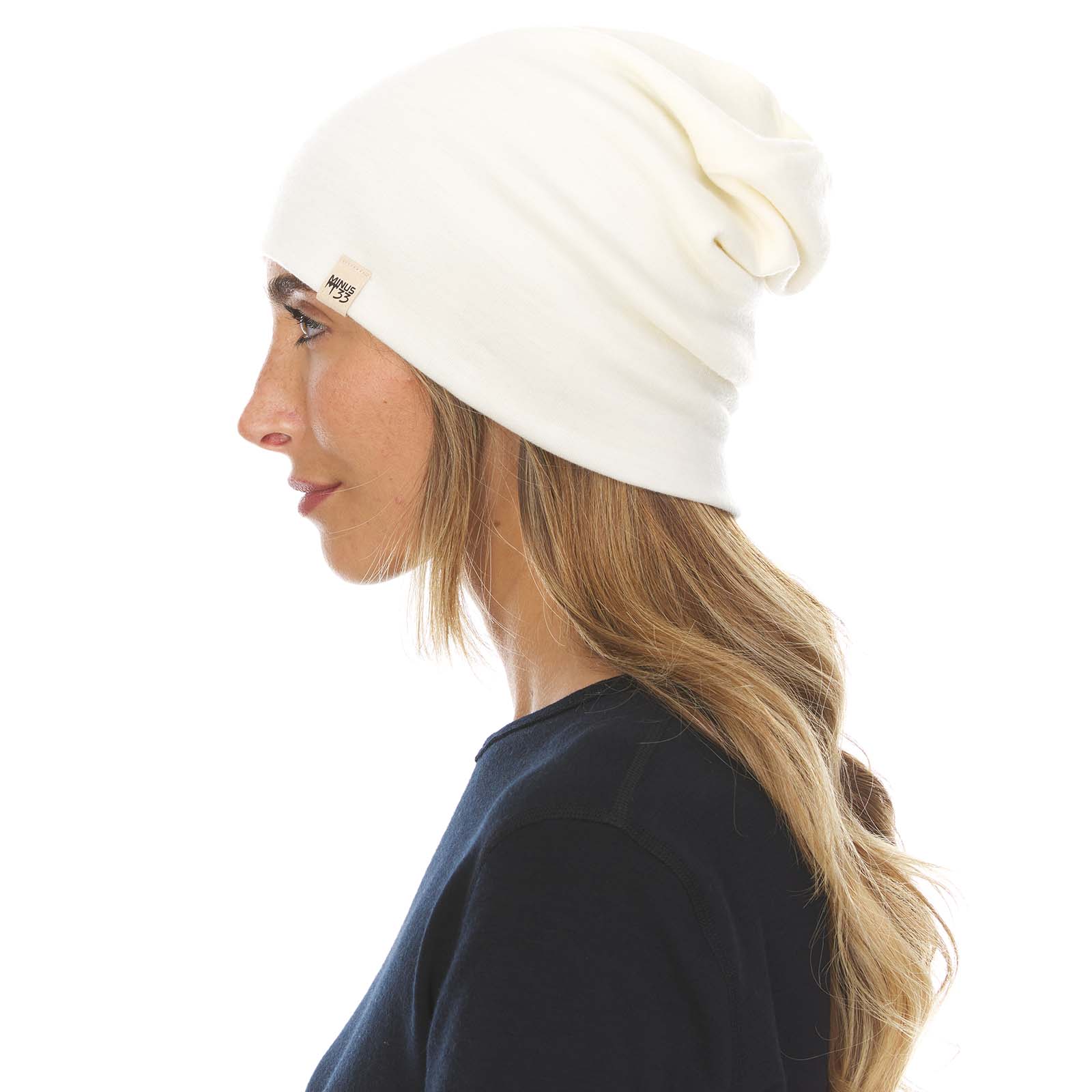 Lightweight - Ridge Cuff Beanie 100% Merino Wool - Concordia Style Boutique