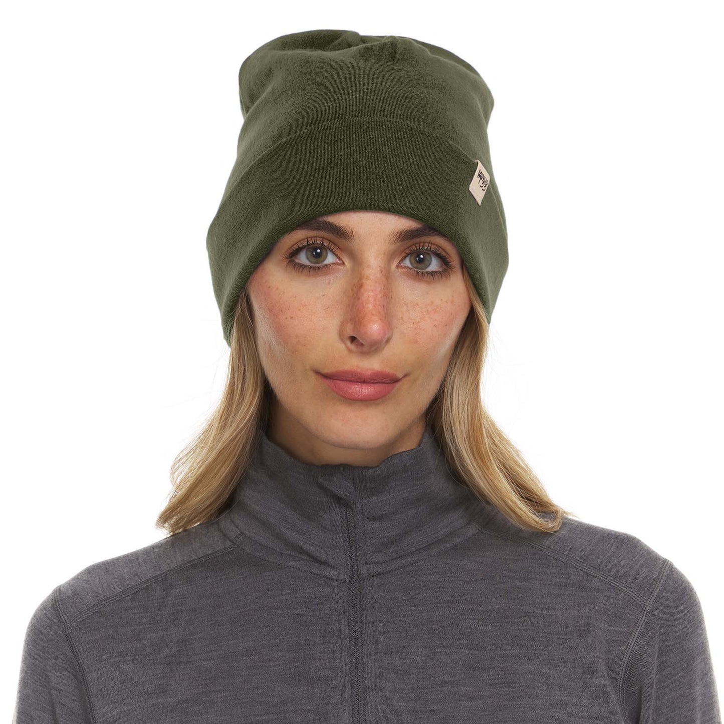 Lightweight - Ridge Cuff Beanie 100% Merino Wool - Concordia Style Boutique